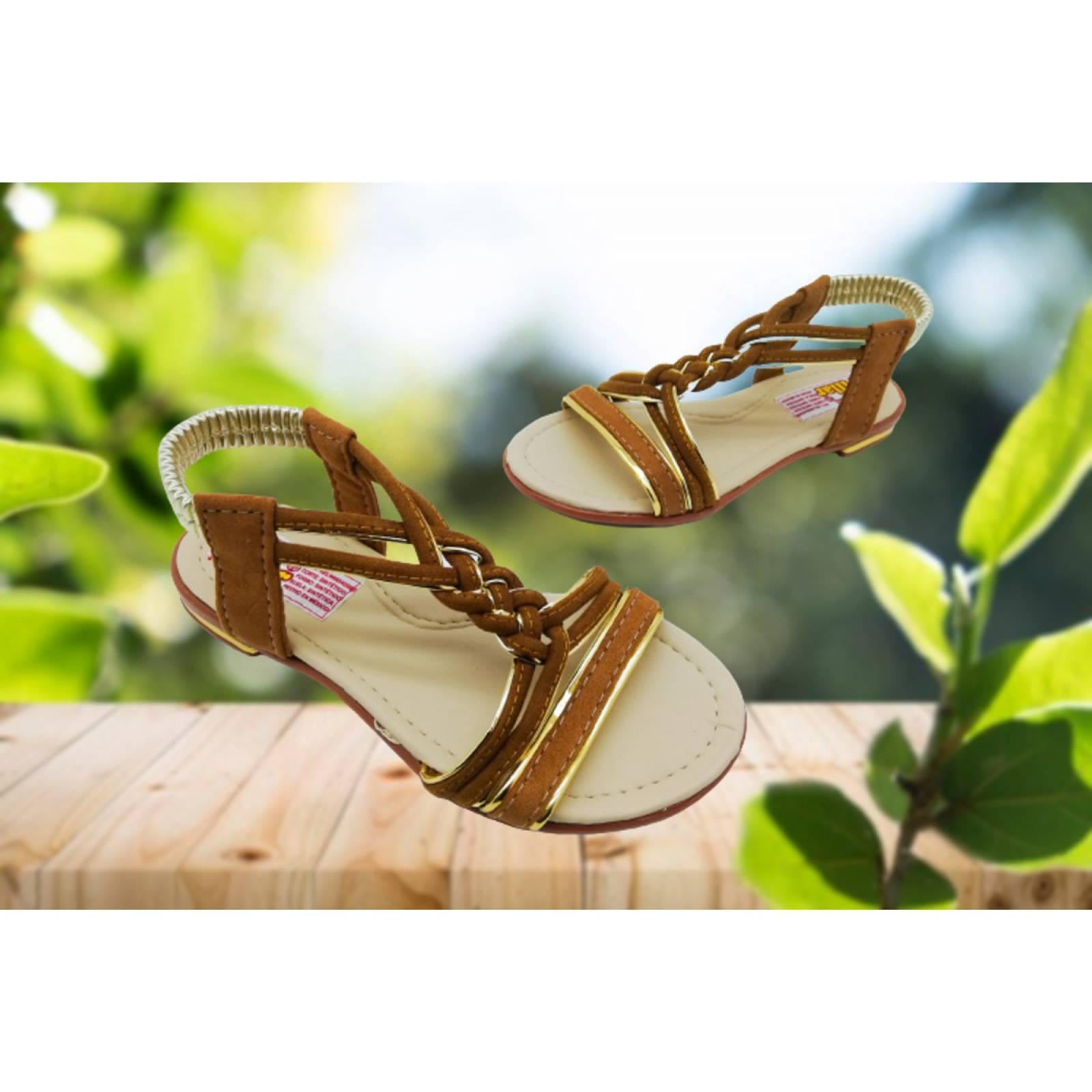 Sandalia Huarache Niña Mujer Playa Modernos Casuales Pampa.