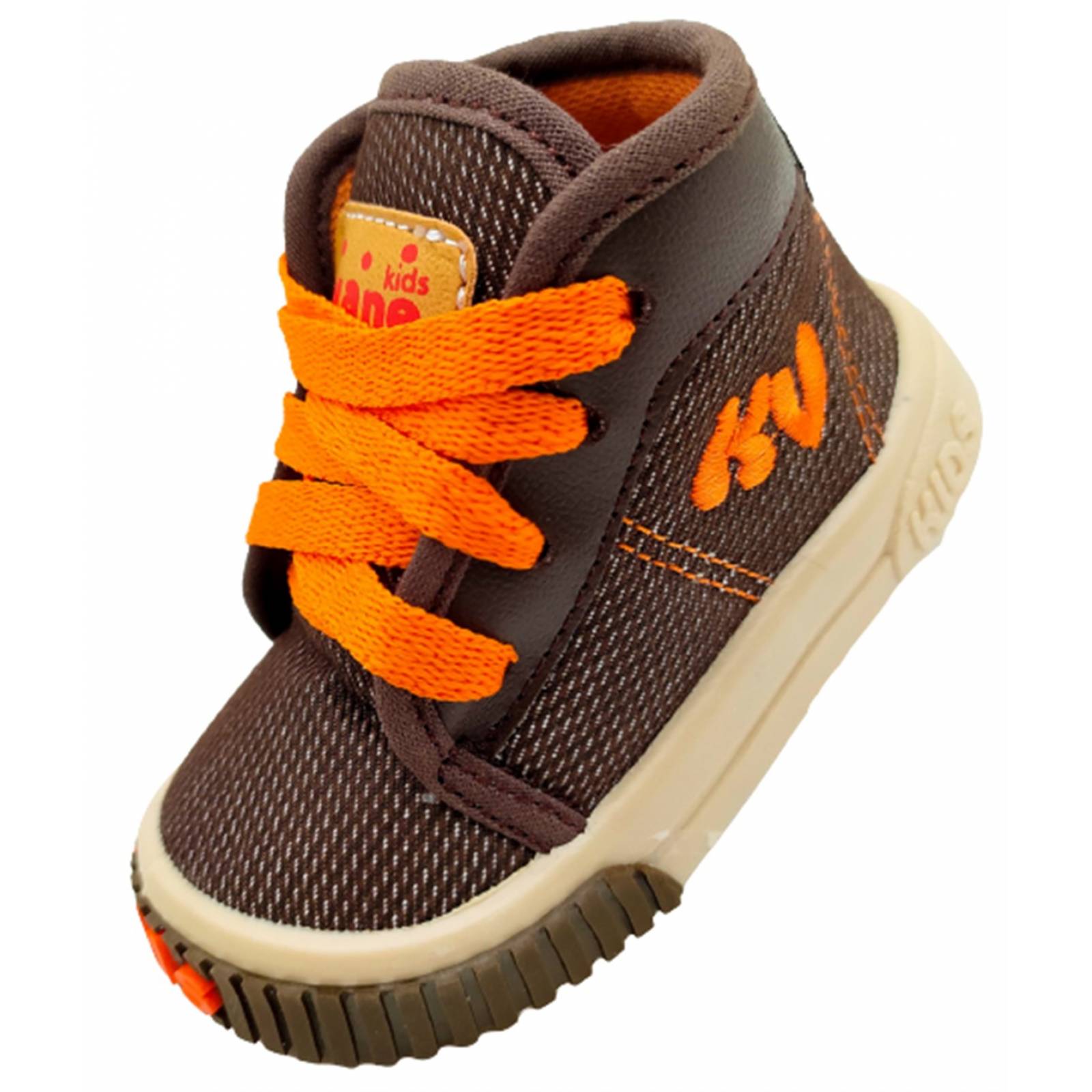 Tenis Bota Niños Kids Vane Urbano Cómodos Botita Lona 631-C