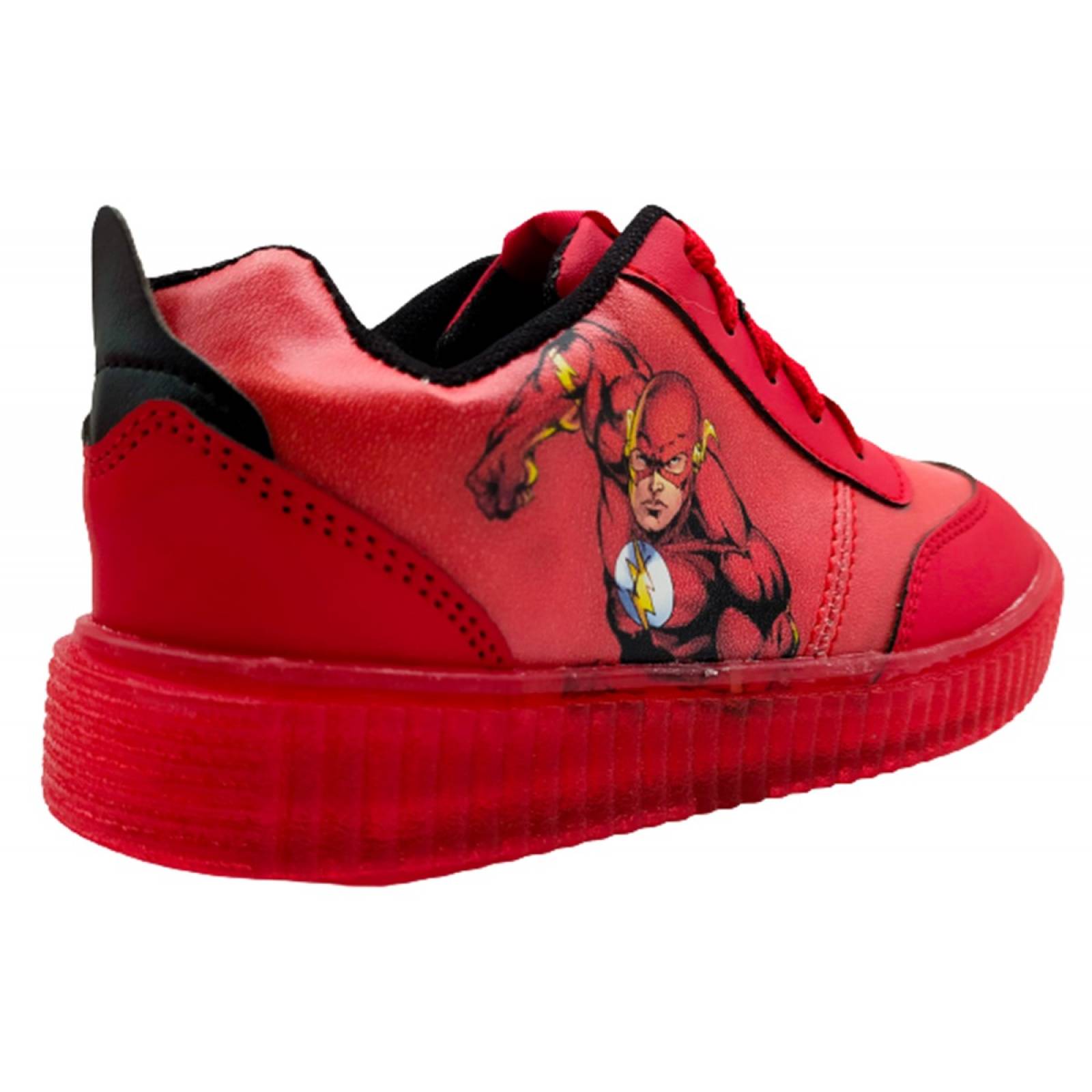 Tenis Cómics Niño Flash Superhéroe Clásicos 770-rf (12.0 - 21.0)