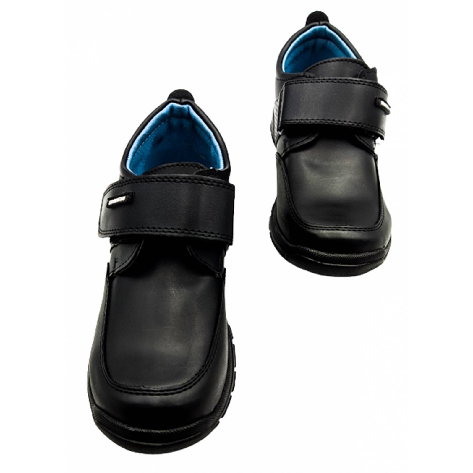 Zapato Escolar Niño Infantil Casual Velcro 006 Negro 18-21.5 (15.0 - 21.5)