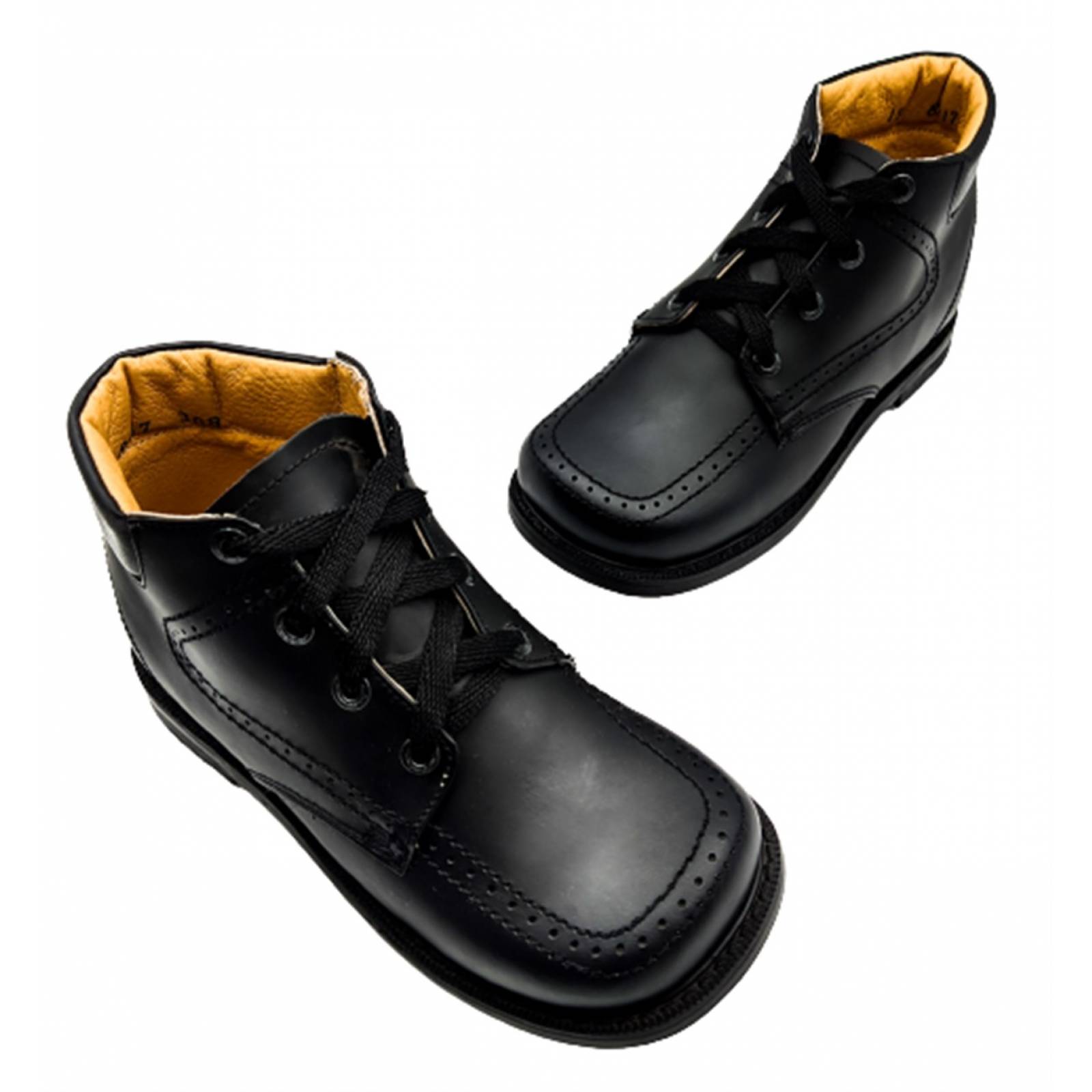 Zapato Ortopedico Escolar Bota Piel Suela Cuero 8017 14.5/17 (14.5 - 17.0)