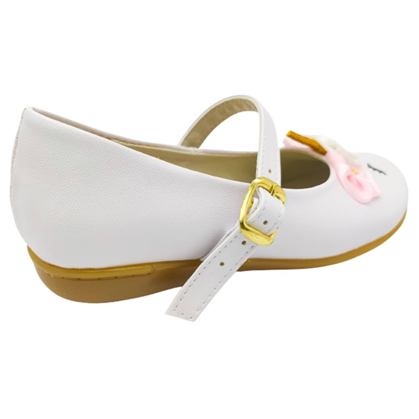 Zapato Niña Zapatillas Unicornio Princesa 01 Blanco 22 al 26
