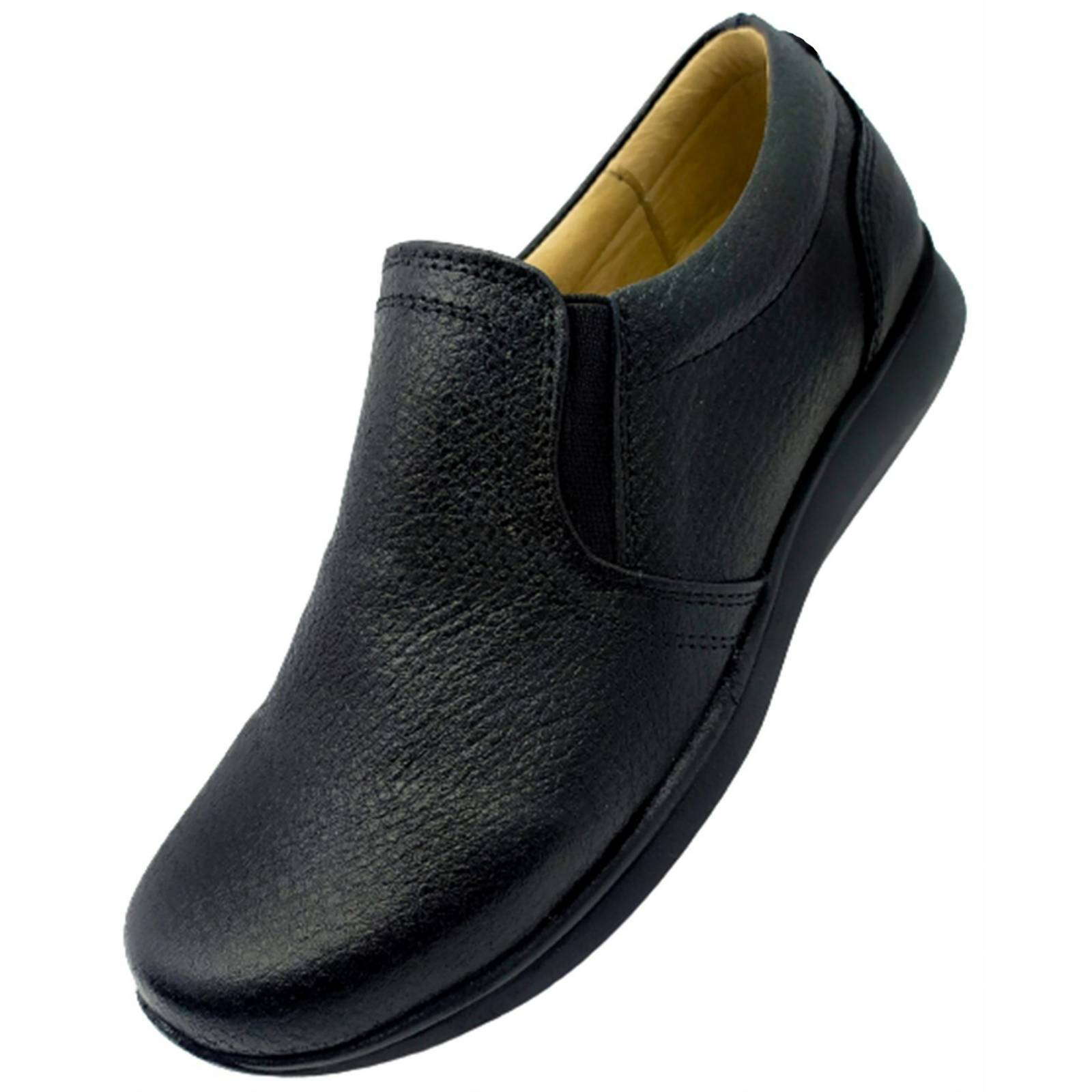 Zapato Médico Enfermera Clínico Chef Cómodos 100% Piel 424-N
