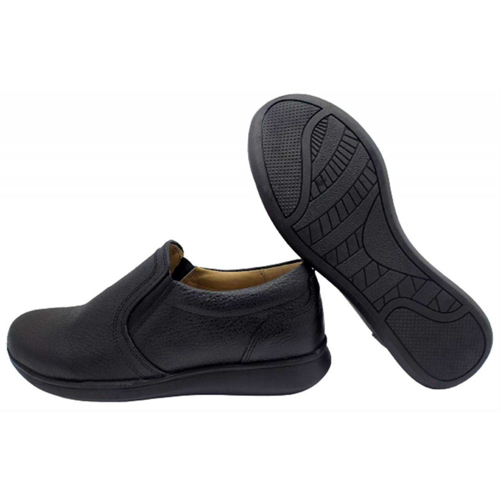 Zapato Médico Enfermera Clínico Chef Cómodos 100% Piel 424-N