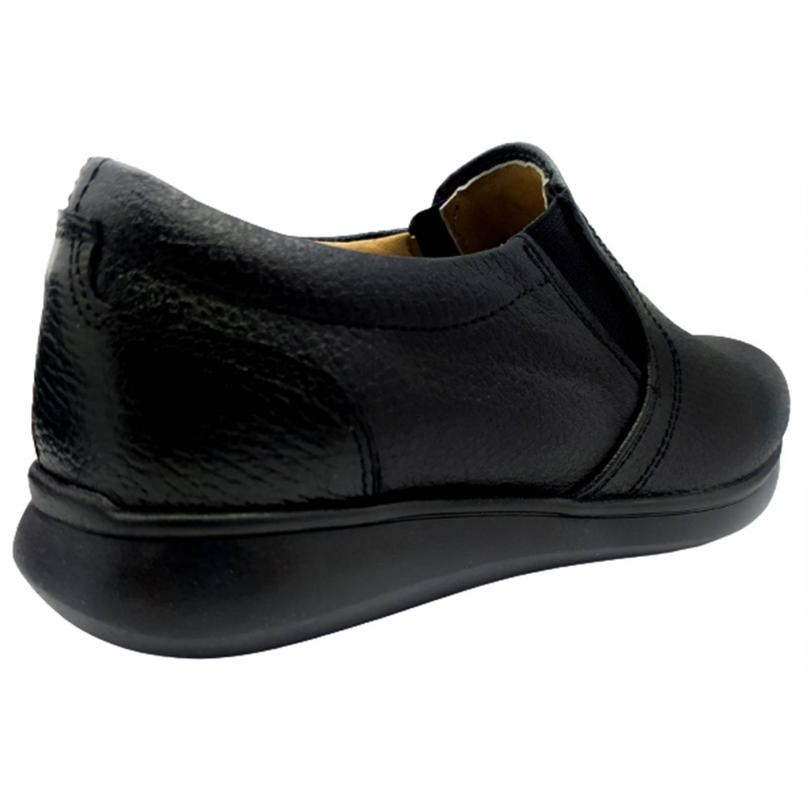 Zapato Médico Enfermera Clínico Chef Cómodos 100% Piel 424-N