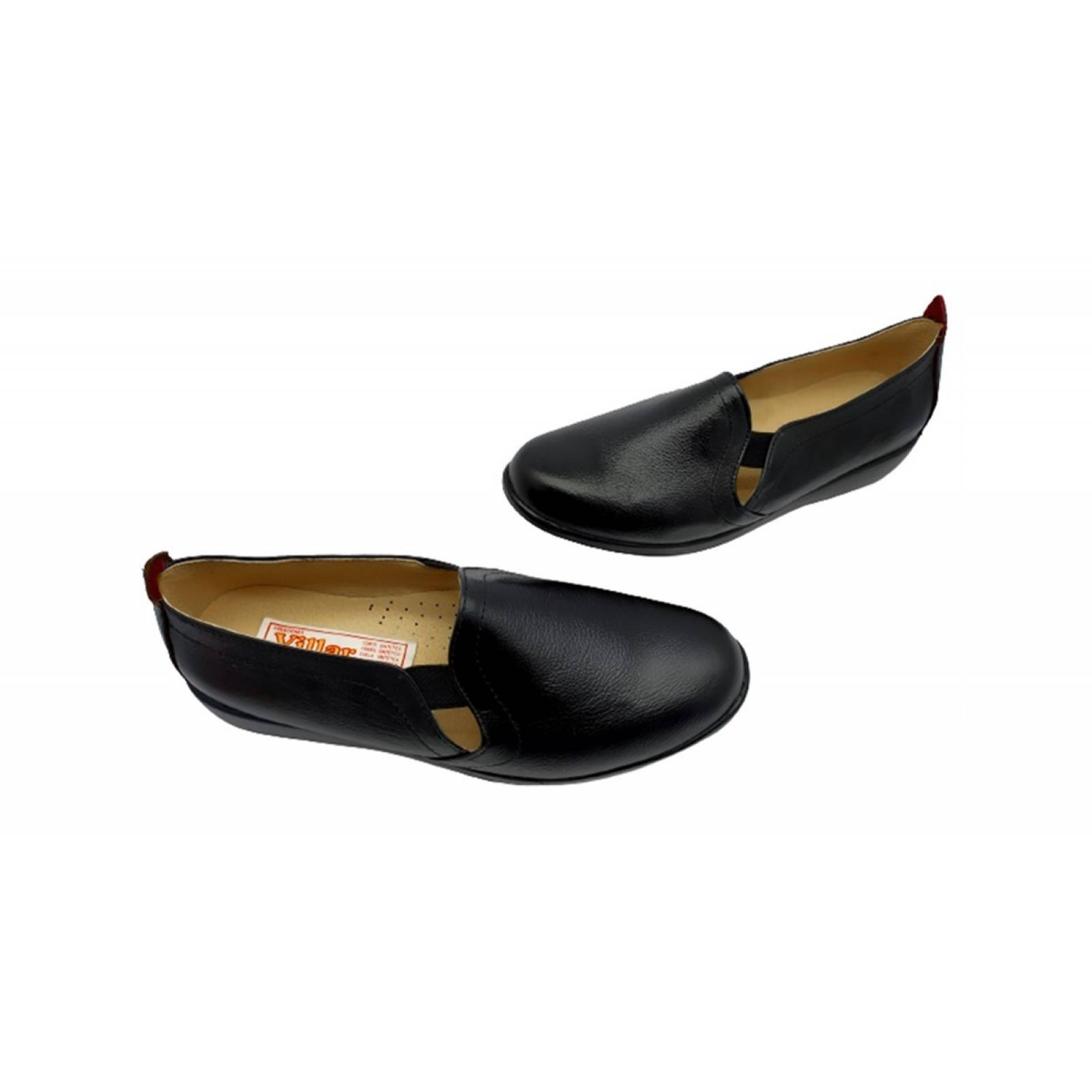 Zapatos Cómodos Dama Pie Diabético Juanetes 100% Piel 902-N