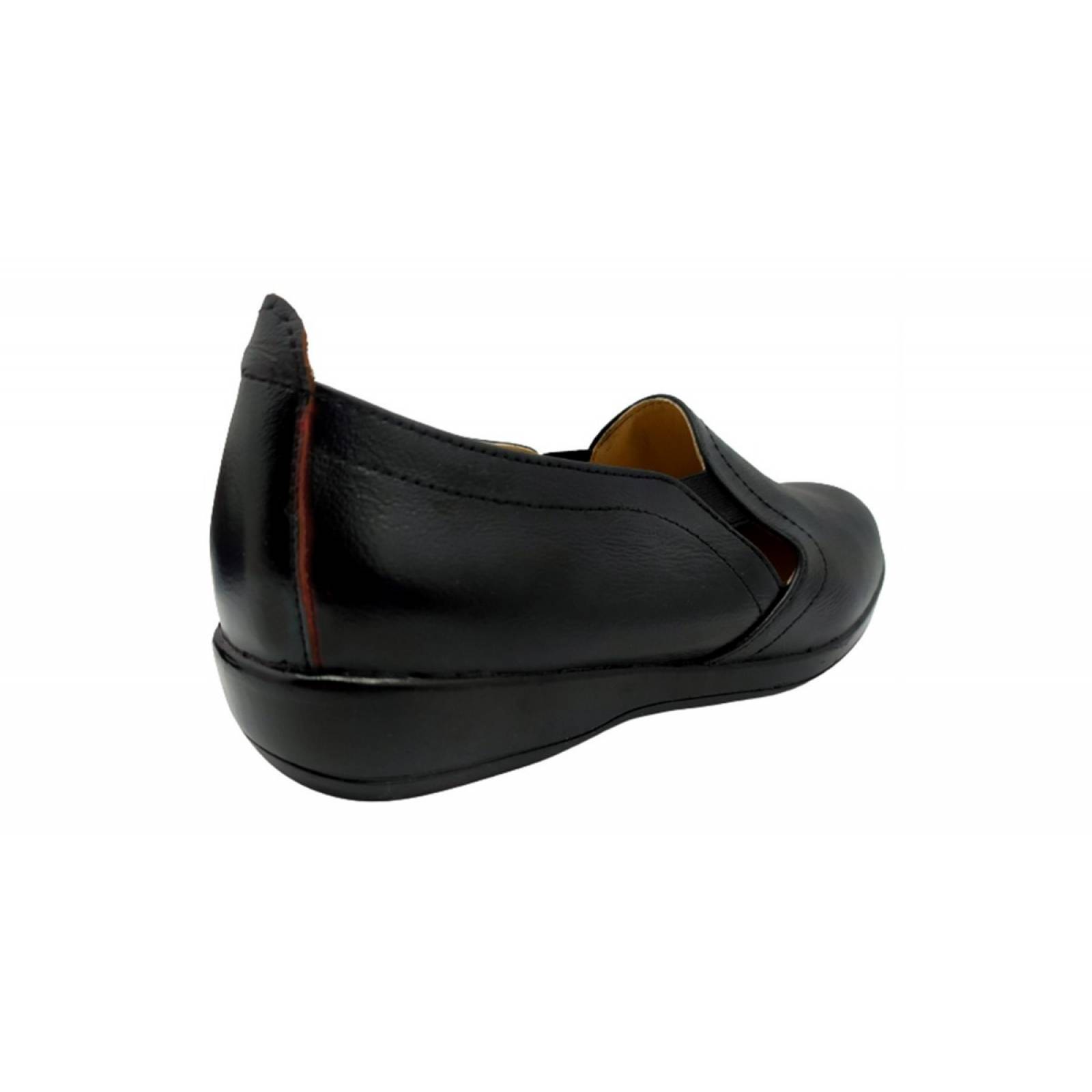 Zapatos Cómodos Dama Pie Diabético Juanetes 100% Piel 902-N