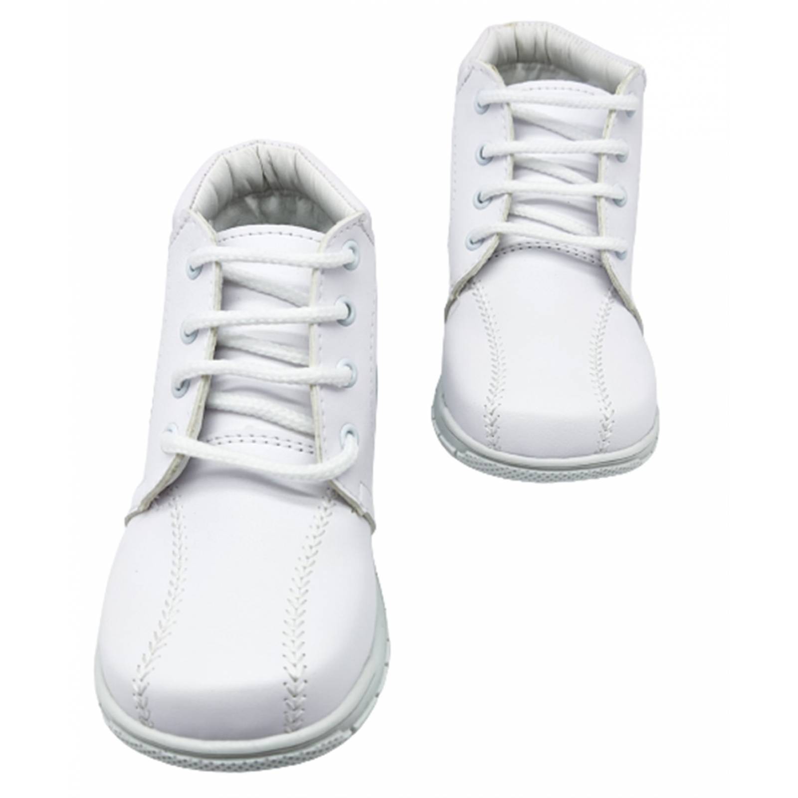 Zapato Bota Bautizo Bebé Niño Vestir 409-312 Blanco 15/17.5 (12.0 - 14.5)