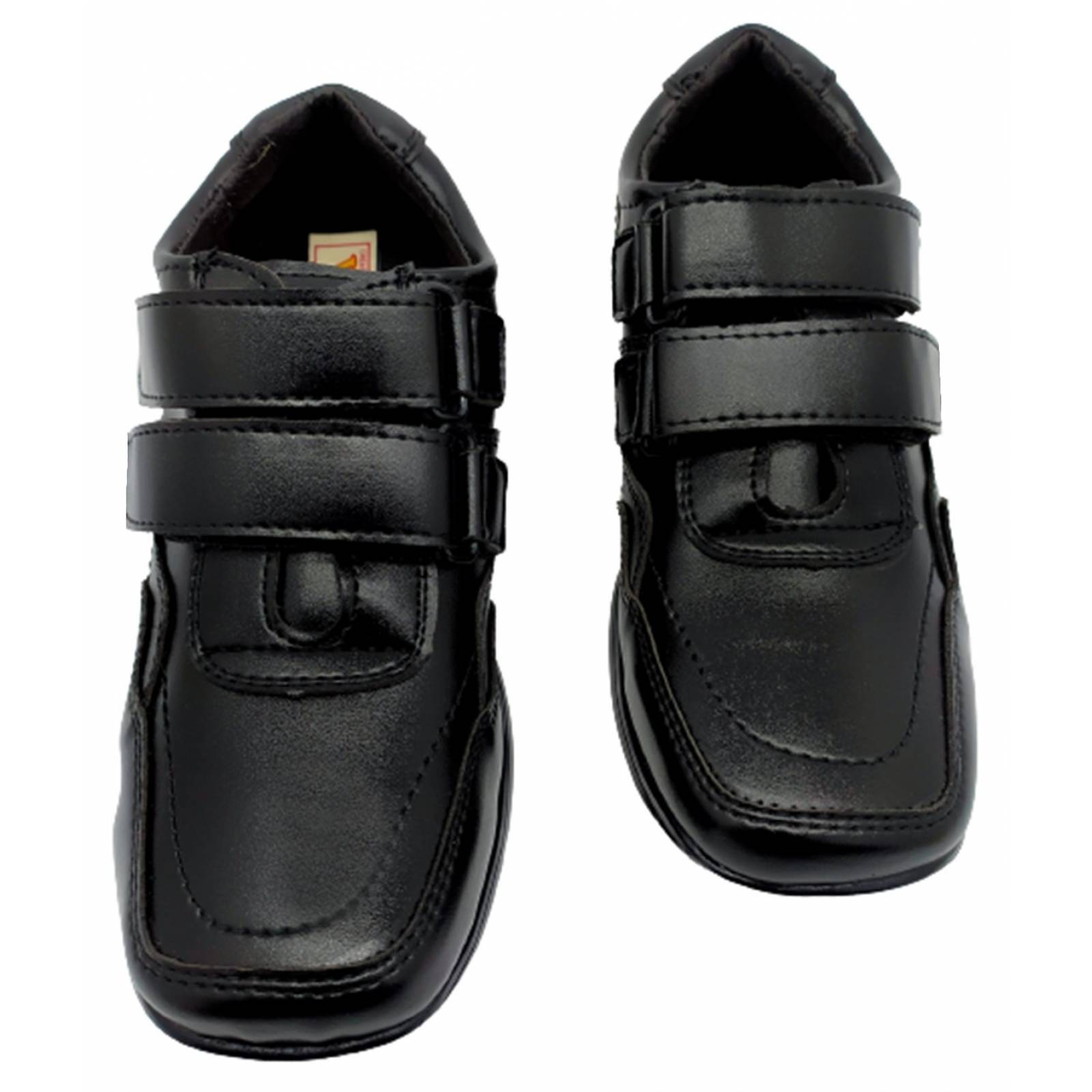 Zapato Niños Escolares Velcro Vestir Cómodos Elegantes 120-N (12.0 - 21.5)