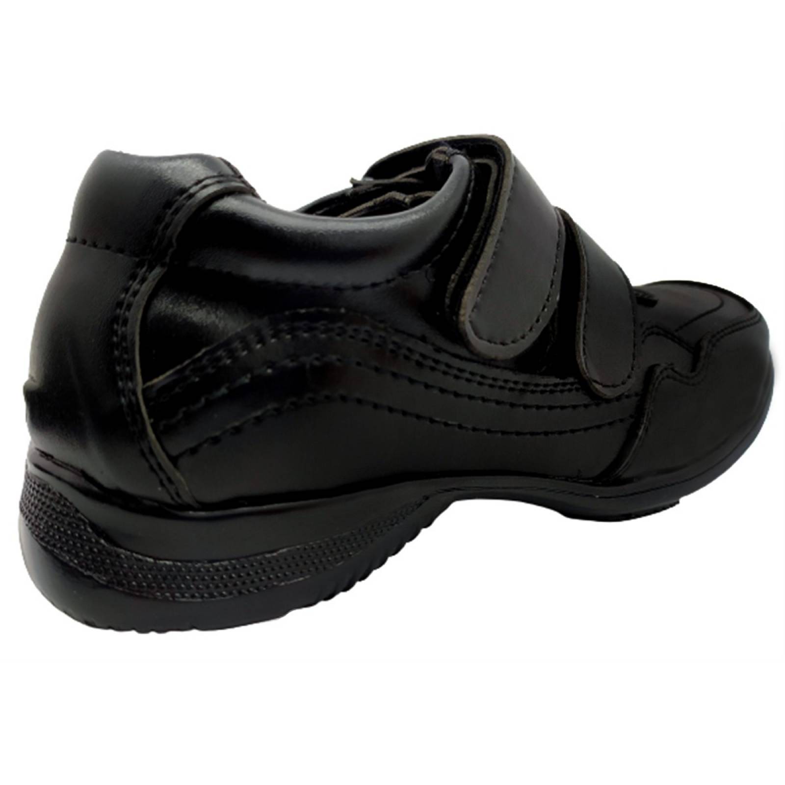 Zapato Niños Escolares Velcro Vestir Cómodos Elegantes 120-N (12.0 - 21.5)