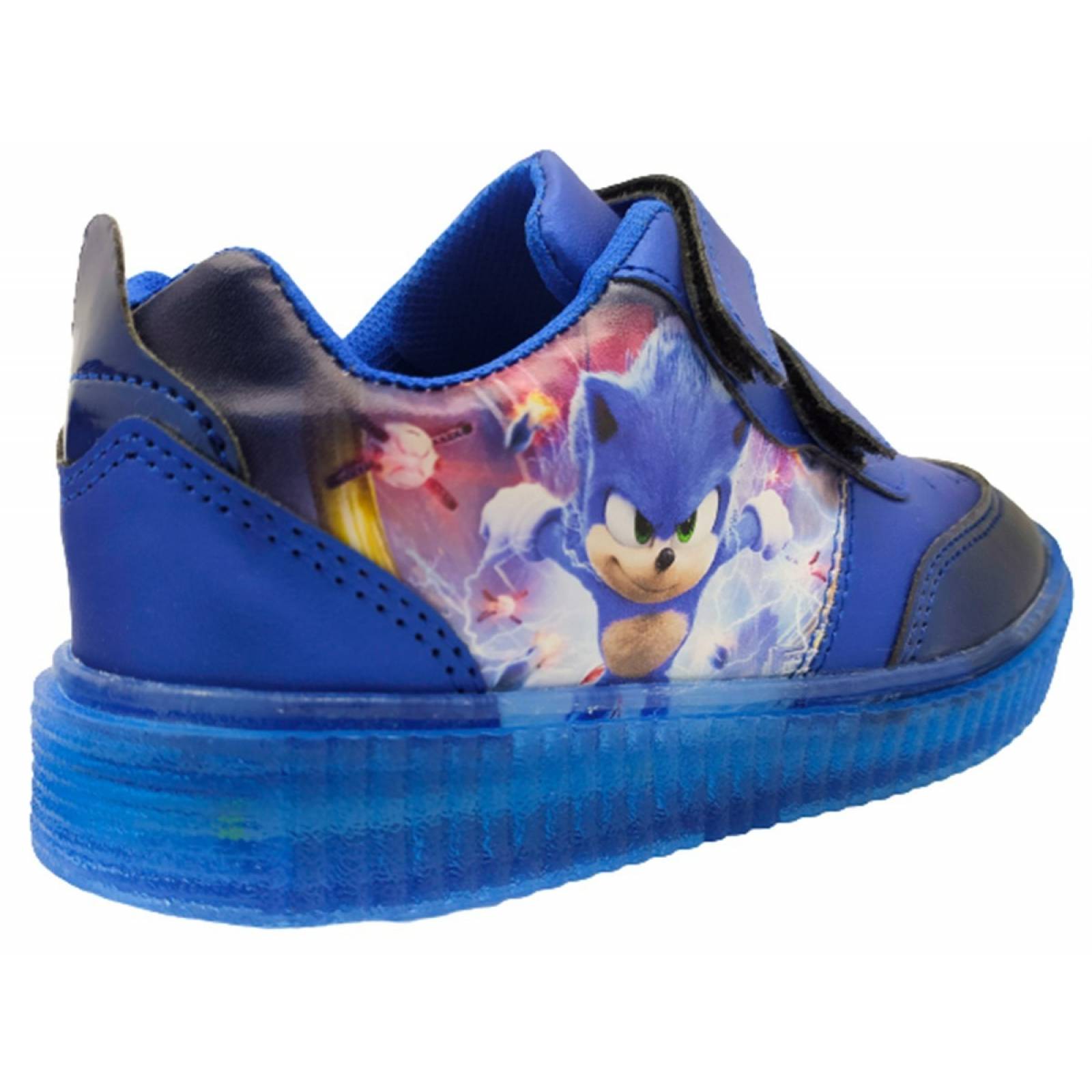 Tenis Niño Sonic Luces Leds The Hedgehog Juego 780-rs 22-26