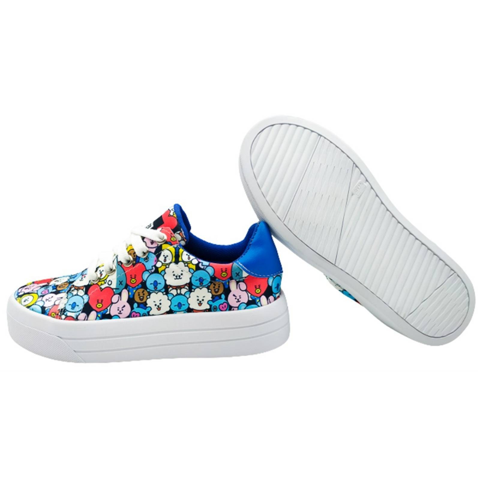 Tenis Bt21 Personajes BTS Army Moda K-pop Juvenil 422-2-BT21