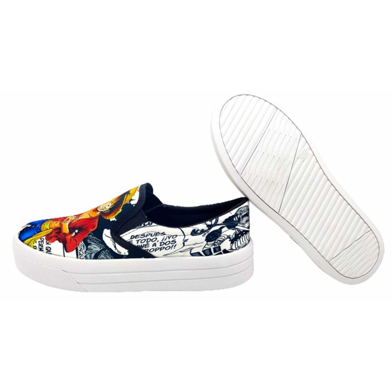 Tenis One Piece Monkey D. Luffy Manga Anime Slip On 430-2-BO