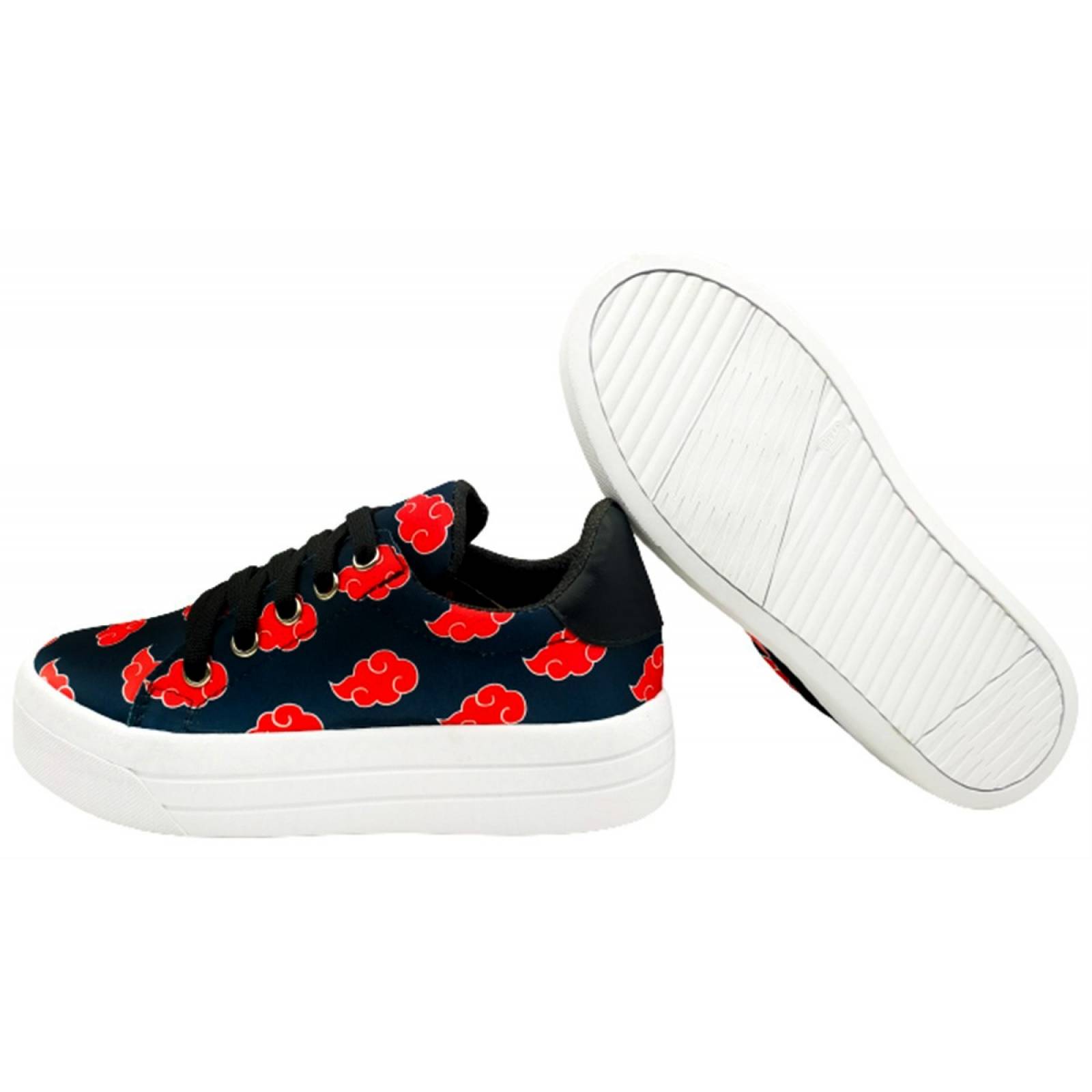 Tenis Naruto Shippuden Manga Anime Agujeta Juvenil 425-2-nn