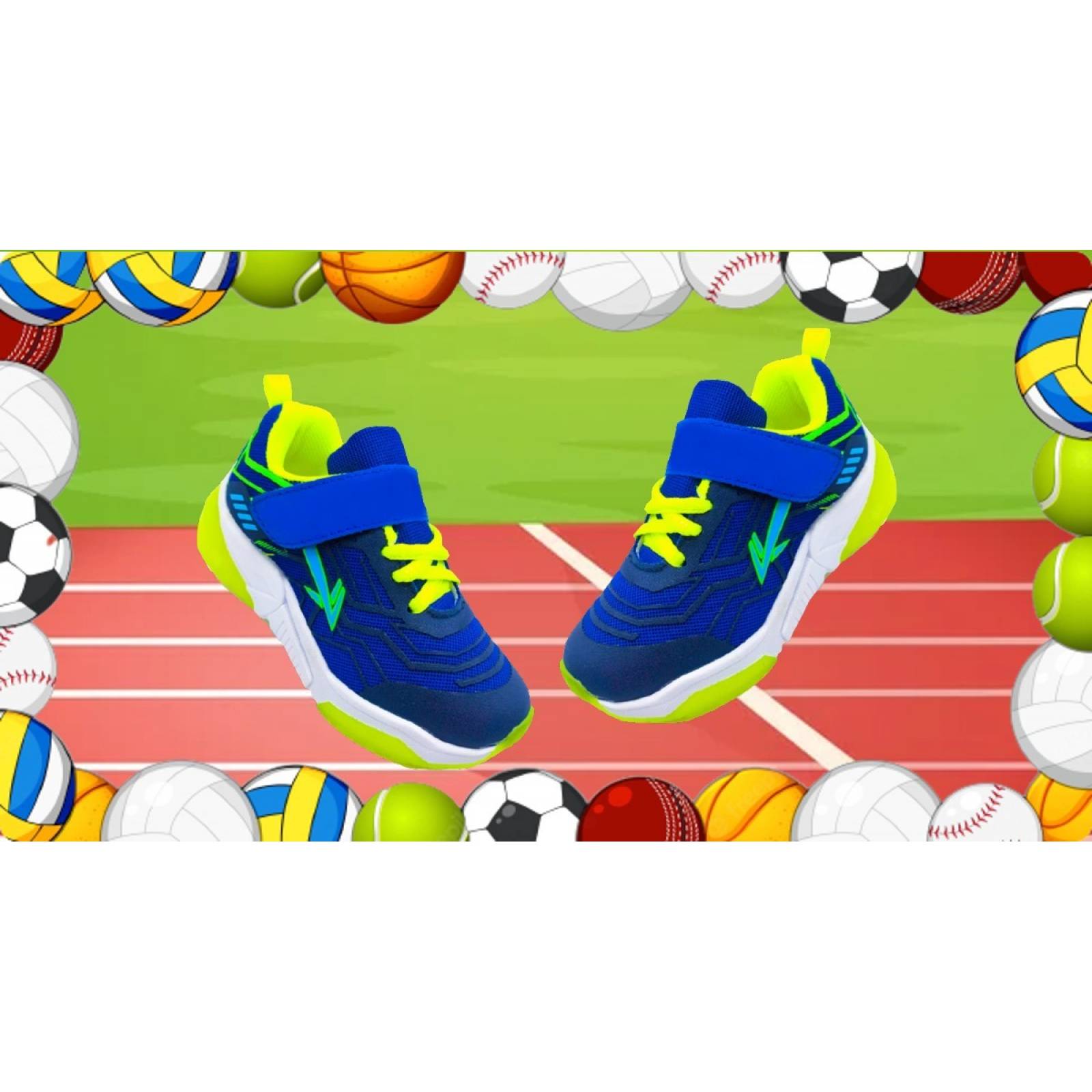 Tenis Niño Deportivo Escolar Arco Ortopedico Casual 1603-RAN (12.0 - 21.0)