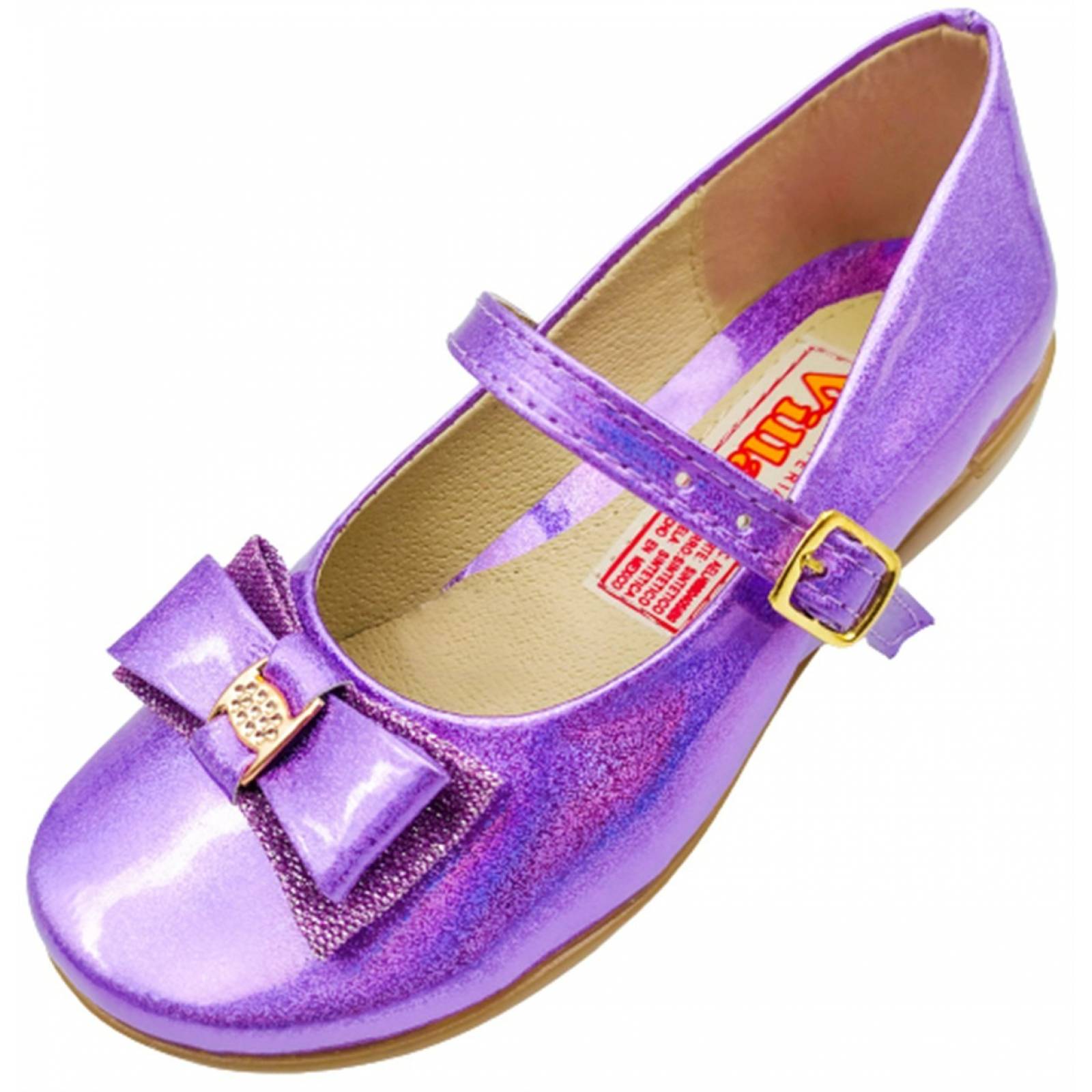 Zapato Niña Princesa Zapatillas Moño Modernas 253-ll (12.0 - 21.5).