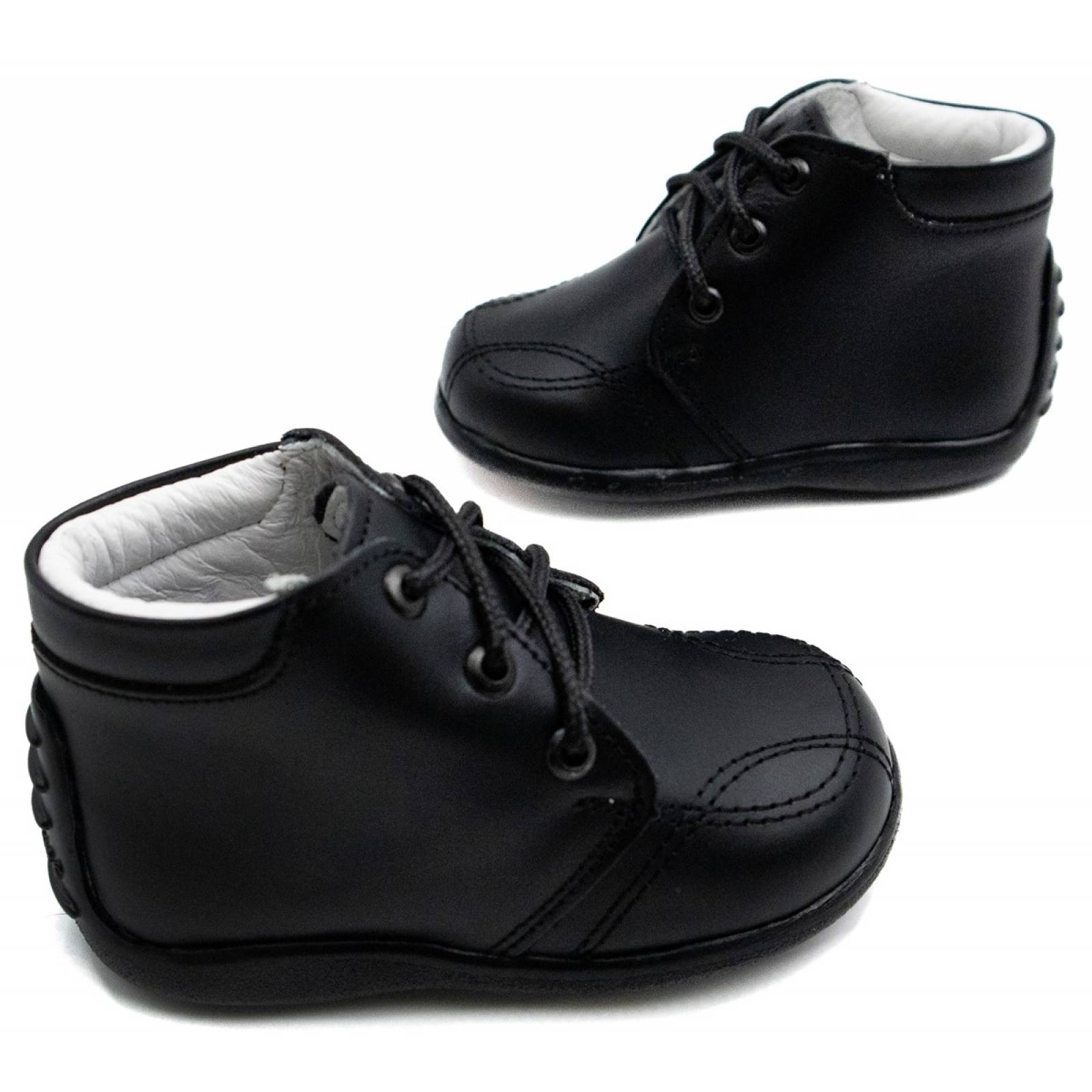 Zapato Bota Niño Andanenes 100% Piel Arco Soporte 4036-N Ngo (12.0 - 15.5)