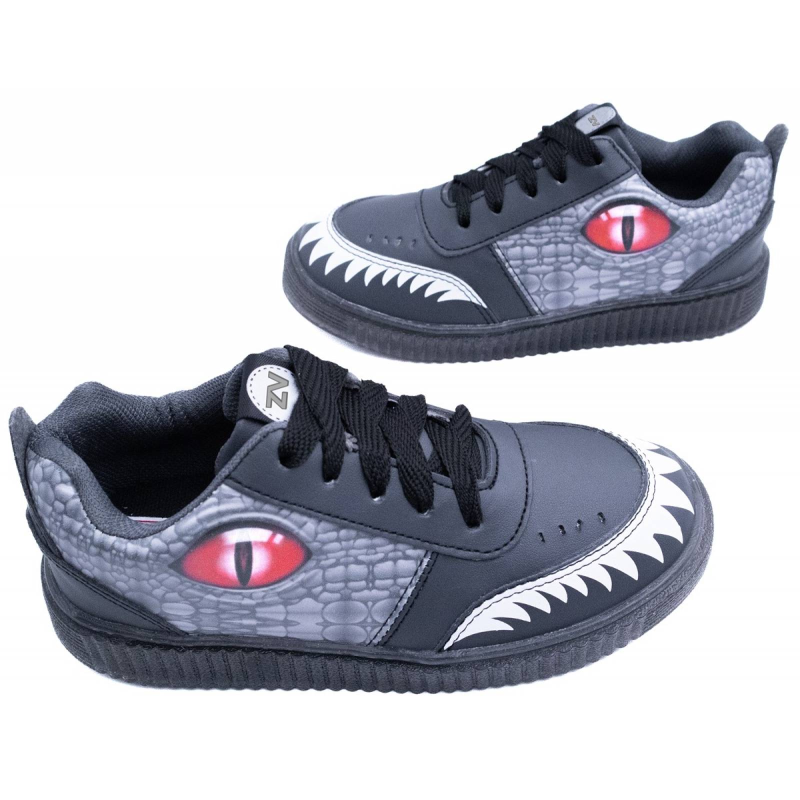 Tenis Dinosaurio Rex Luces Leds T-rex Niños 770-OR 22 AL 26