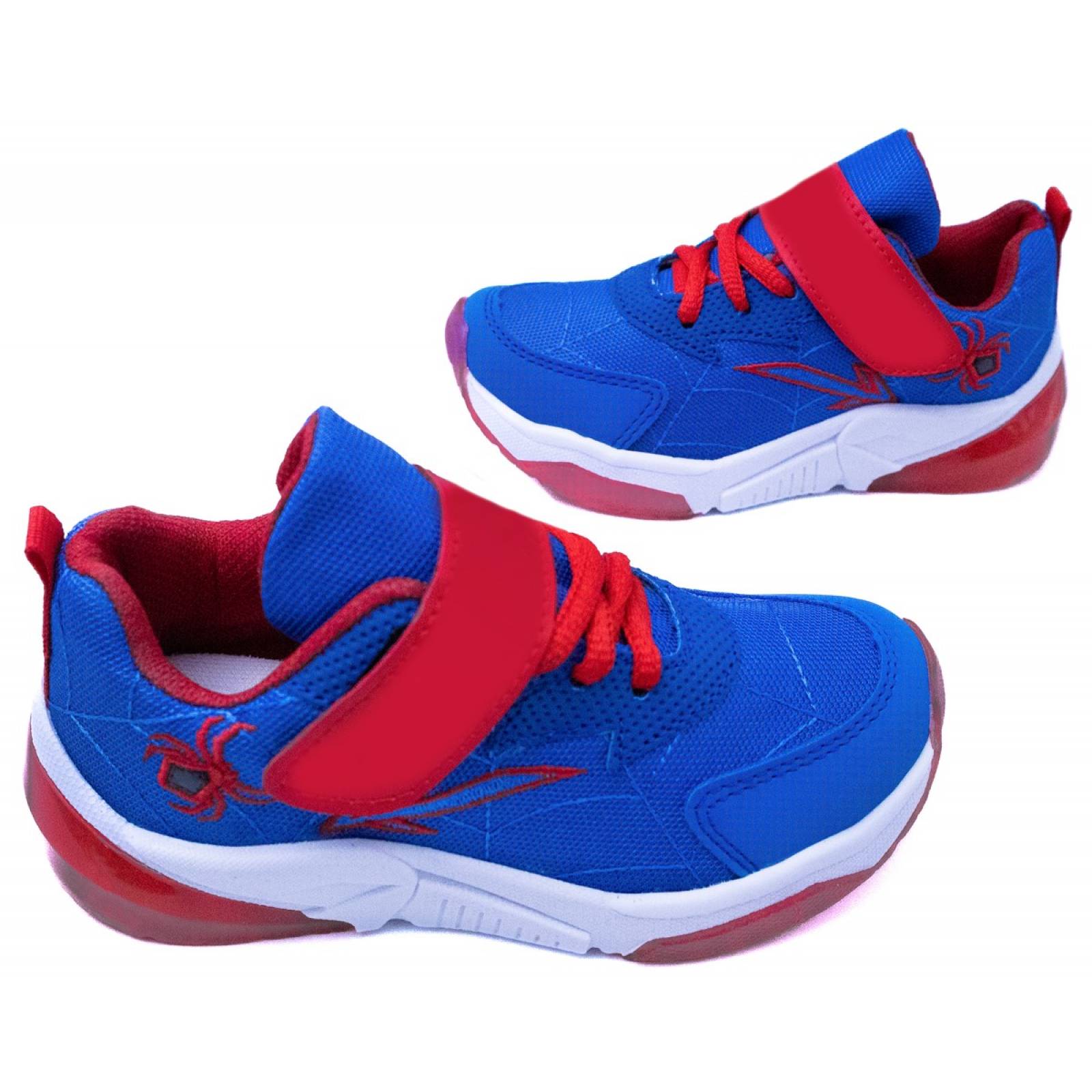 Tenis Niño Hombre Heroe Araña Vengadores Deportivos 1615-arr (12.0 - 21.0)