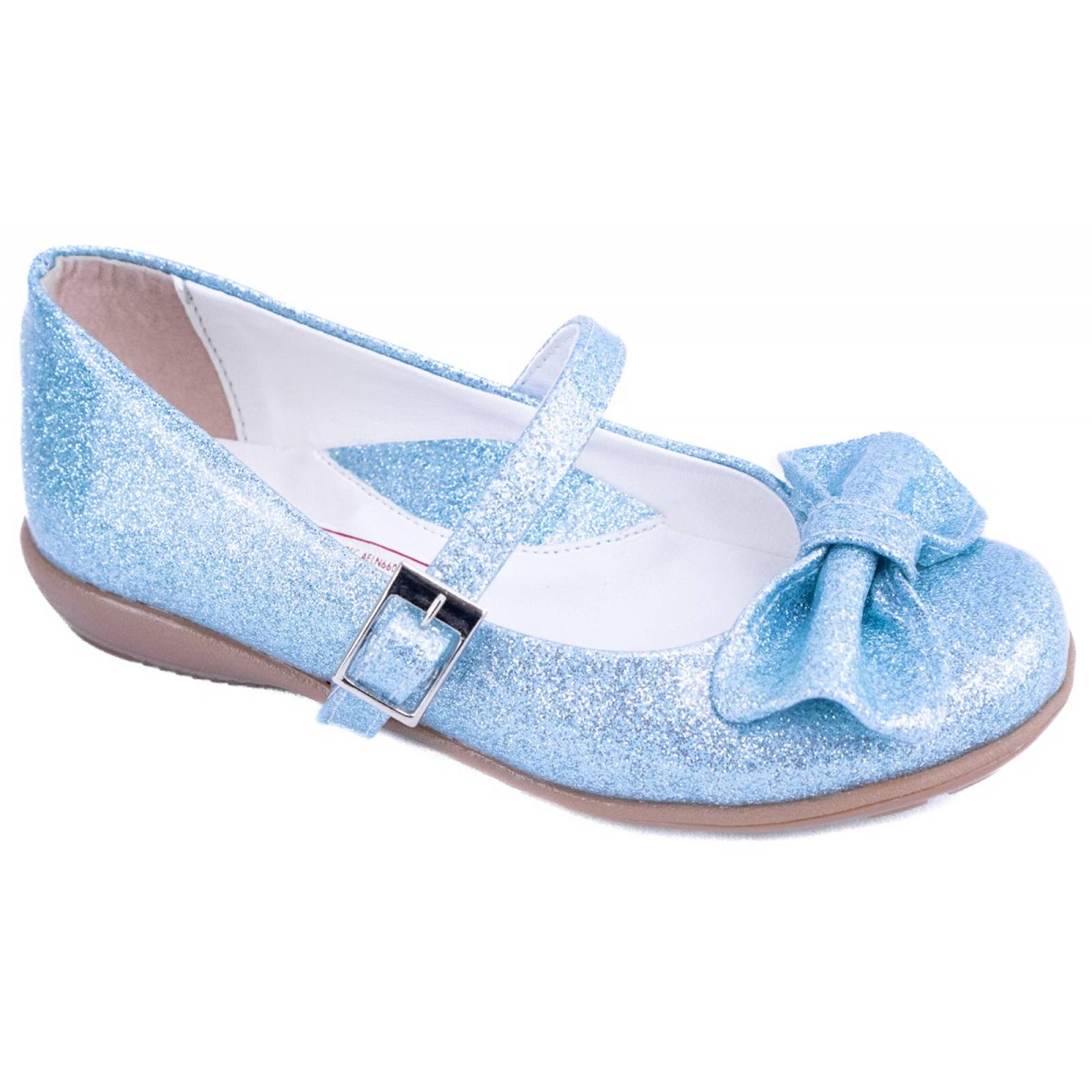 Zapatos Princesa Elsa y Ana Casual Arco Soporte 1092-a 22-26.