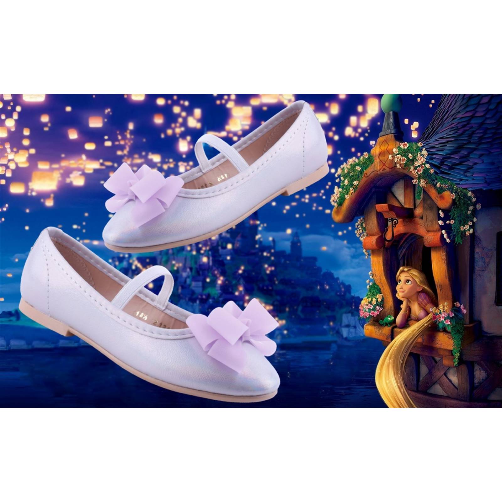 Zapato Niña Princesa Raphunzel Zapatilla Arco Soporte 2120-L (12.0 - 21.5).