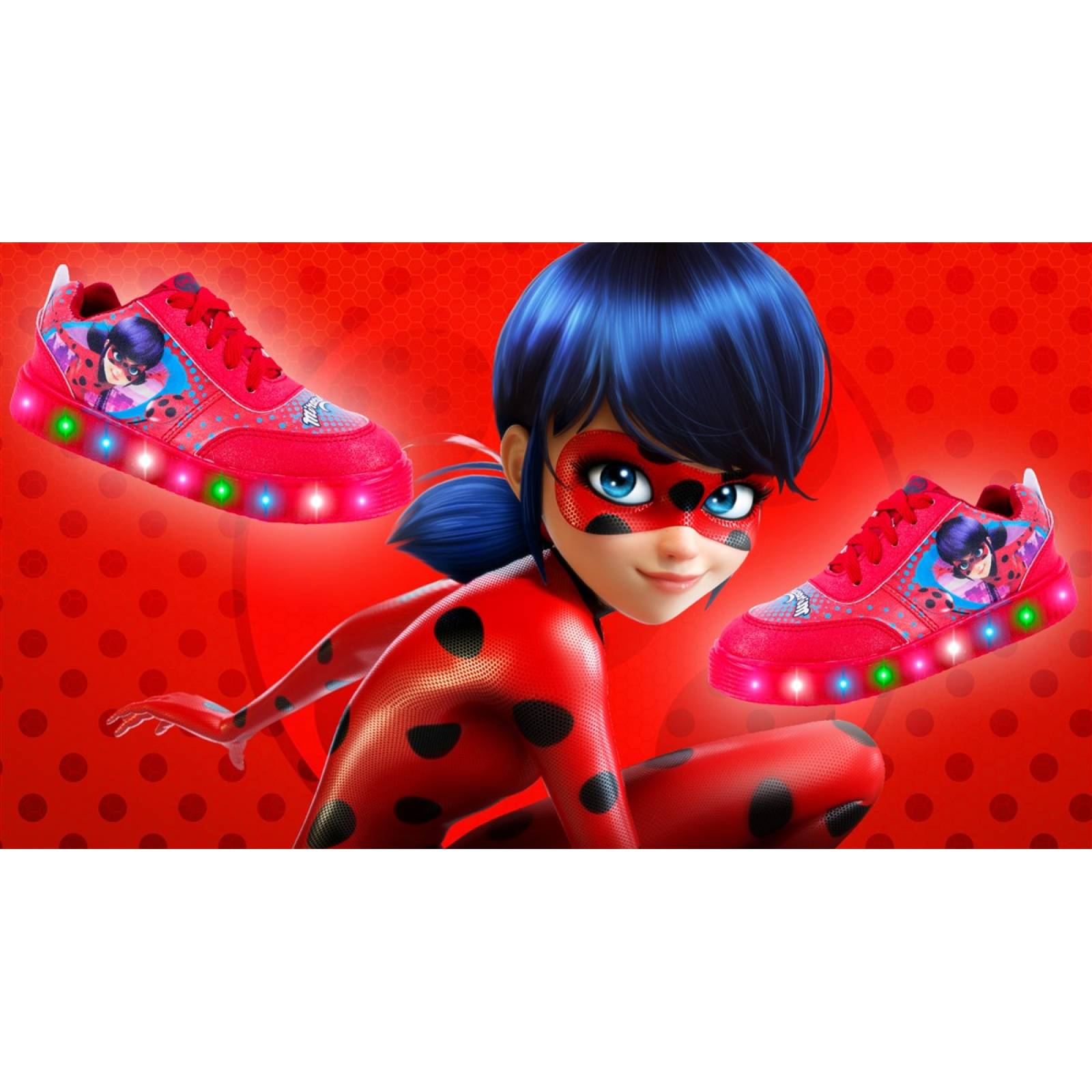 Tenis Señorita Catarina Niña Luces Led Comodos 770-RLB 22-26.