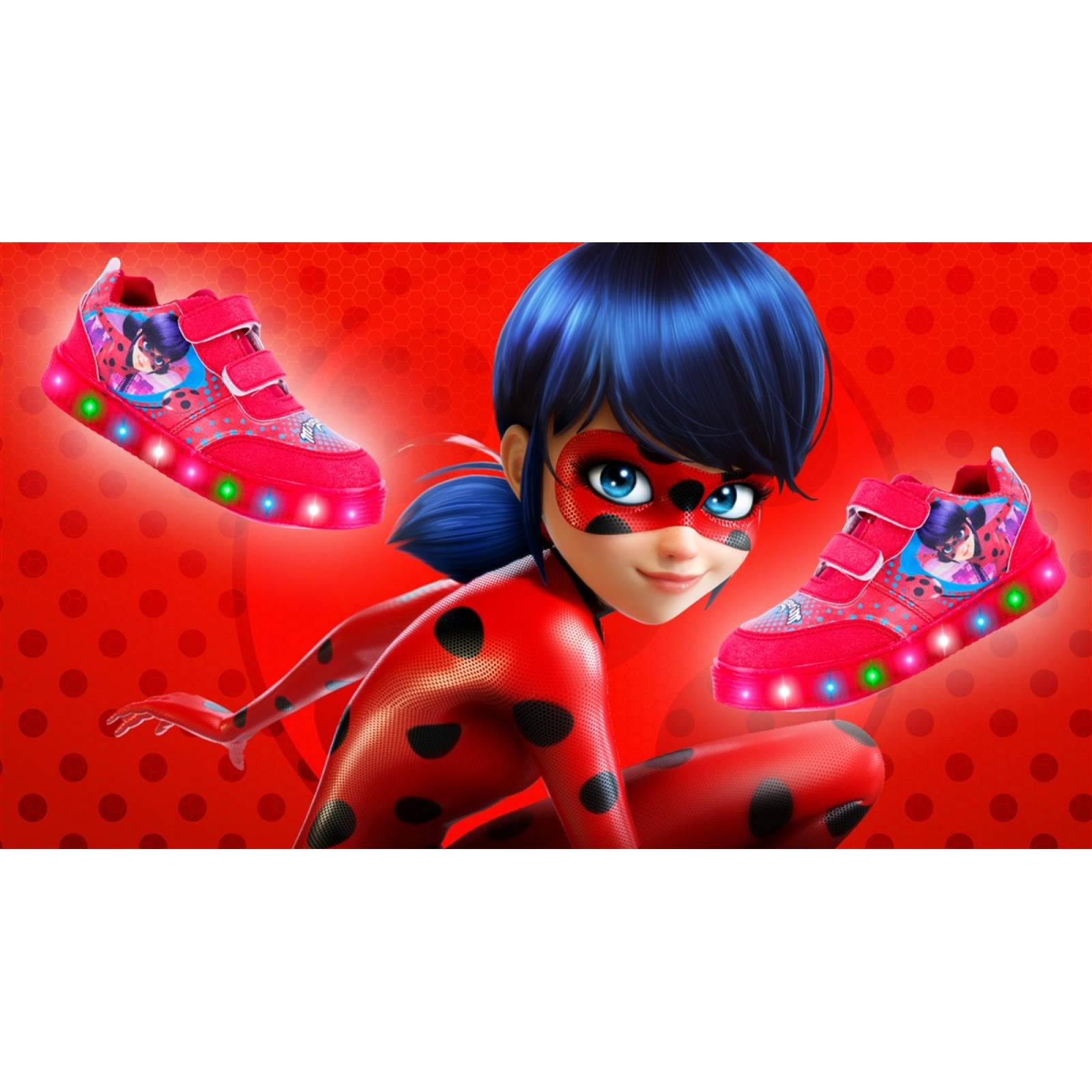 Tenis Señorita Catarina Niña Luces Led Comodos 780-RLB (12.0 - 21.0).