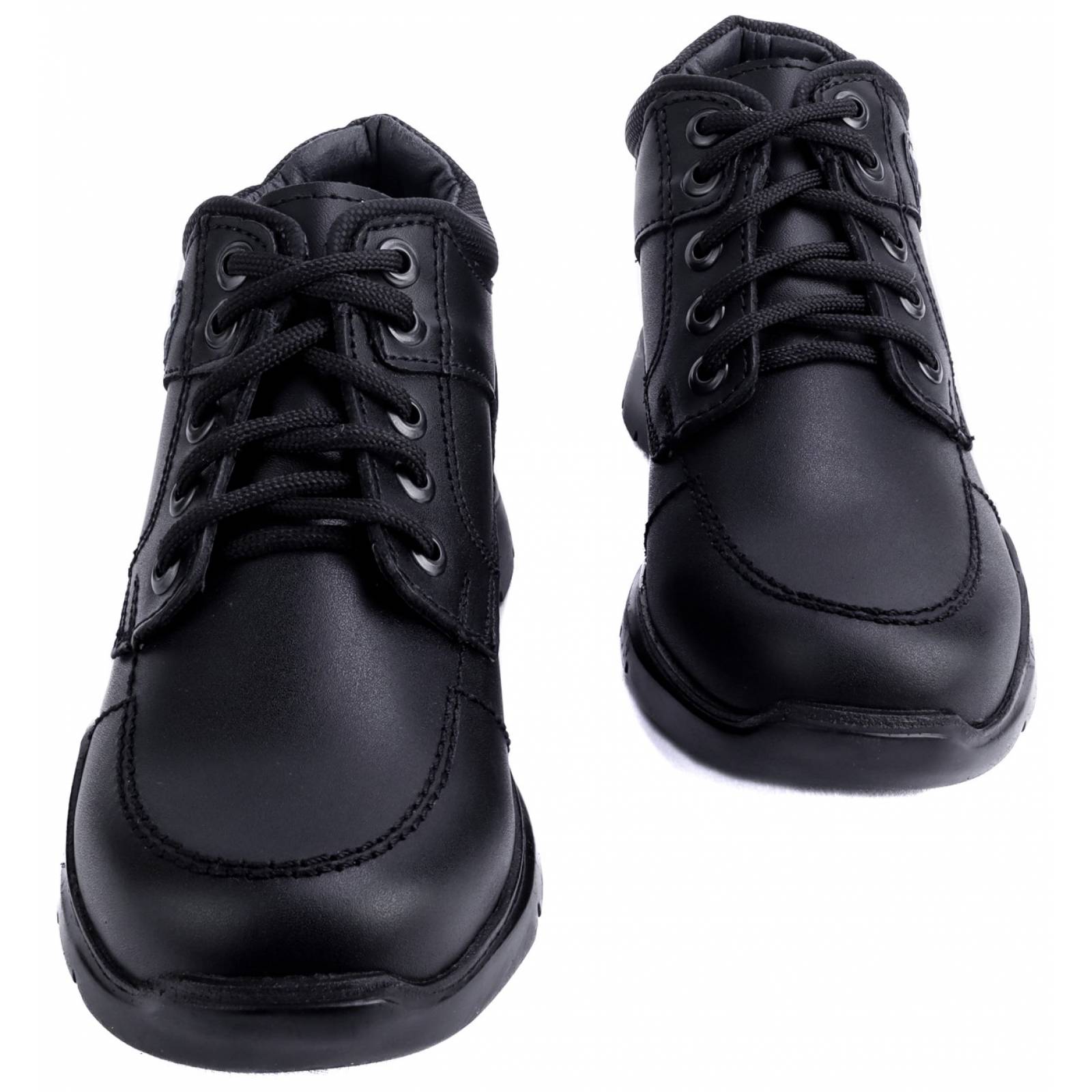 Zapato Botas Escolares Yuyin 100% Piel Arco 20231-N (12.0 - 21.5)