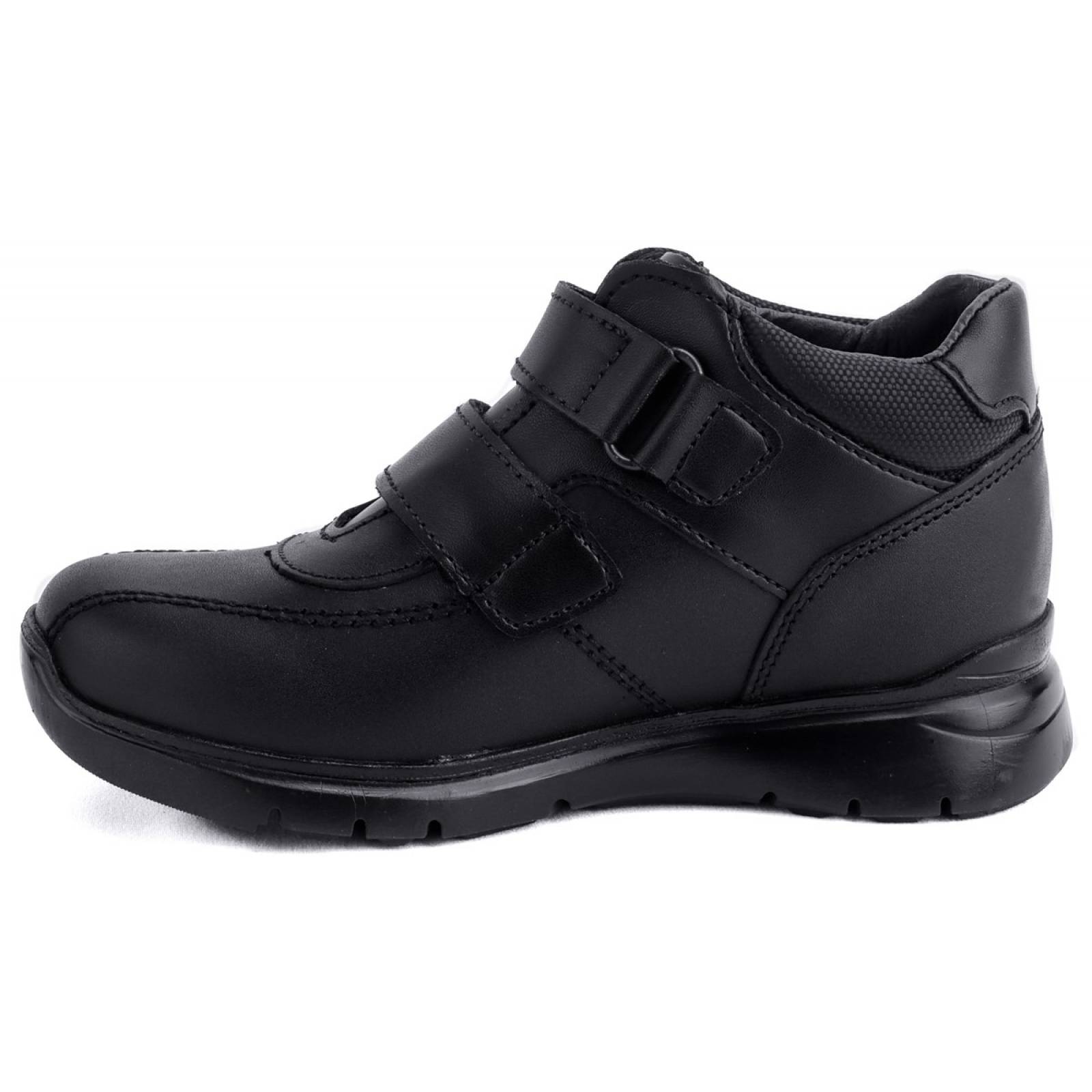 Zapato Botas Escolares Yuyin 100% Piel Arco 20230-N (12.0 - 21.5)