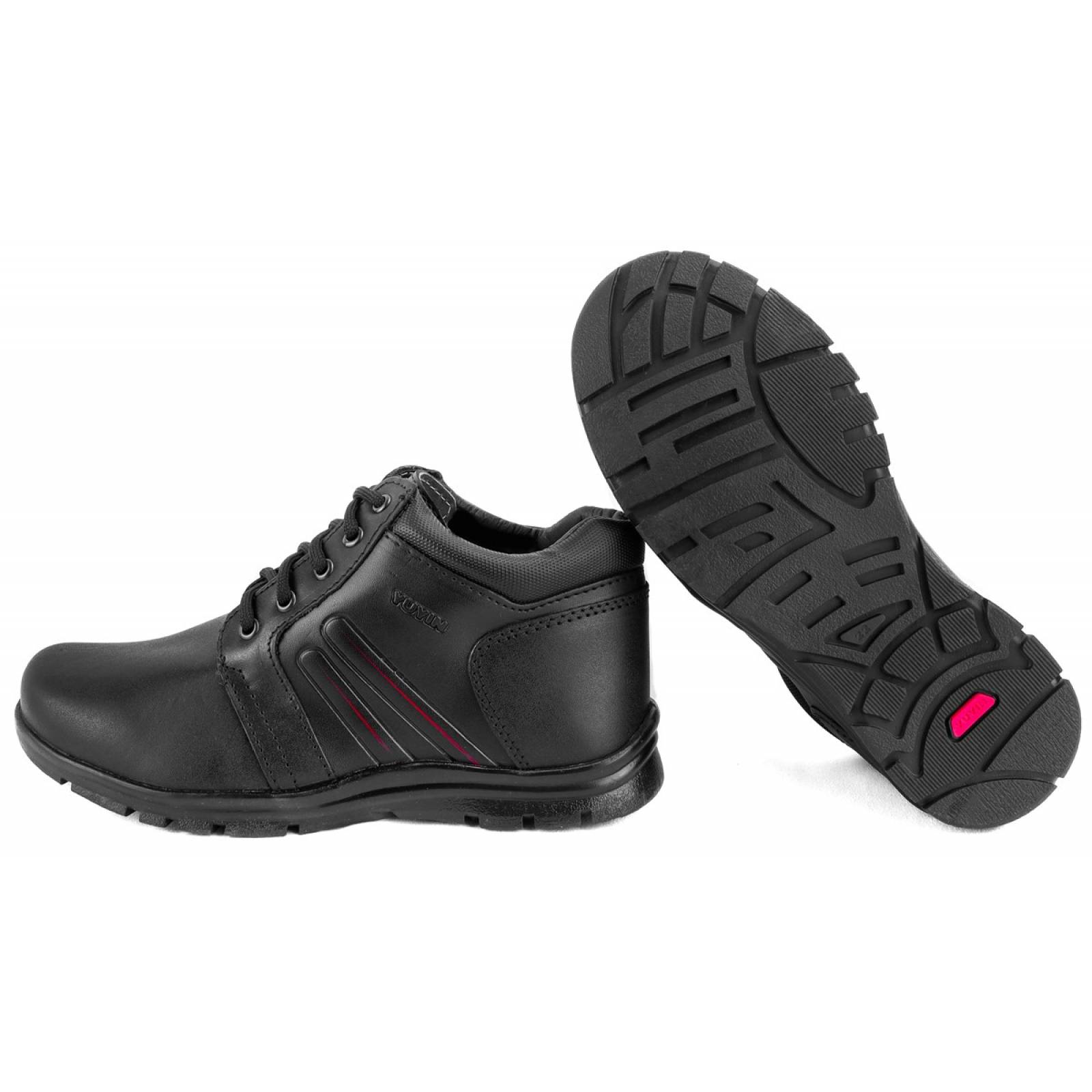 Zapato Botas Escolares Yuyin 100% Piel Arco 28281-N 22 AL 26