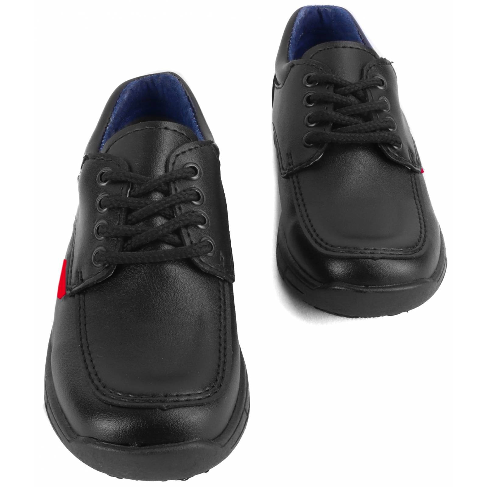 Zapatos Niño Escolares Vestir Arco Ortopedico Cosidos 6002-N (12.0 - 21.5)