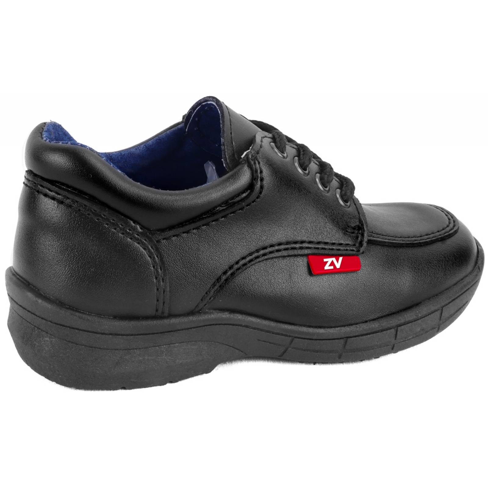 Zapatos Niño Escolares Vestir Arco Ortopedico Cosidos 6002-N (12.0 - 21.5)