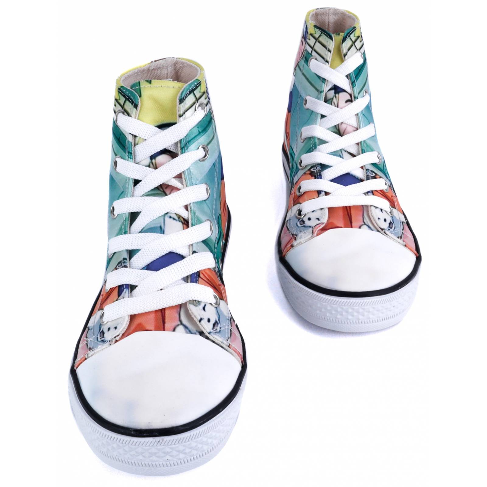 Tenis Bota Naruto Shipuden Manga Anime Agujeta Urbano 870-BN