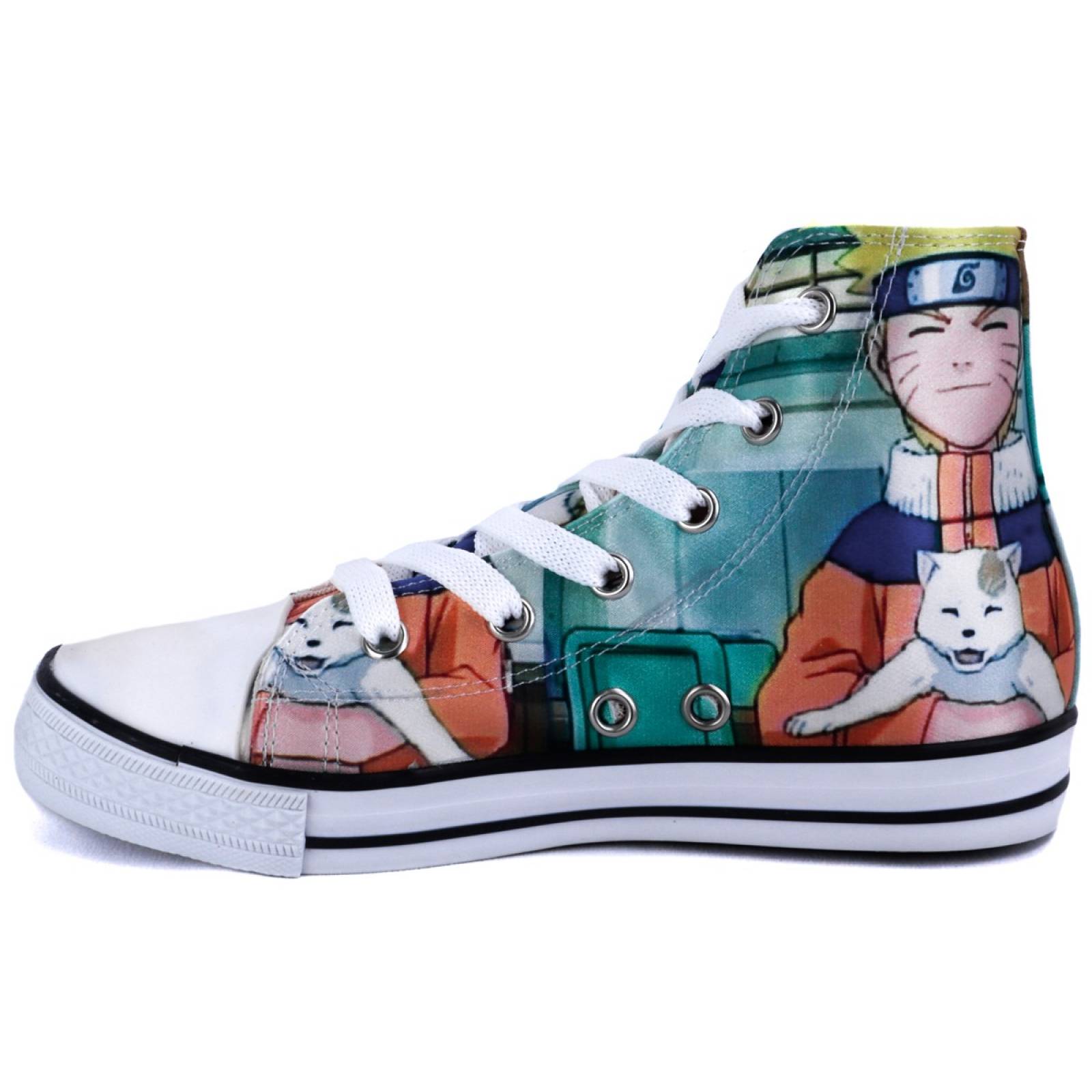 Tenis Bota Naruto Shipuden Manga Anime Agujeta Urbano 870-BN