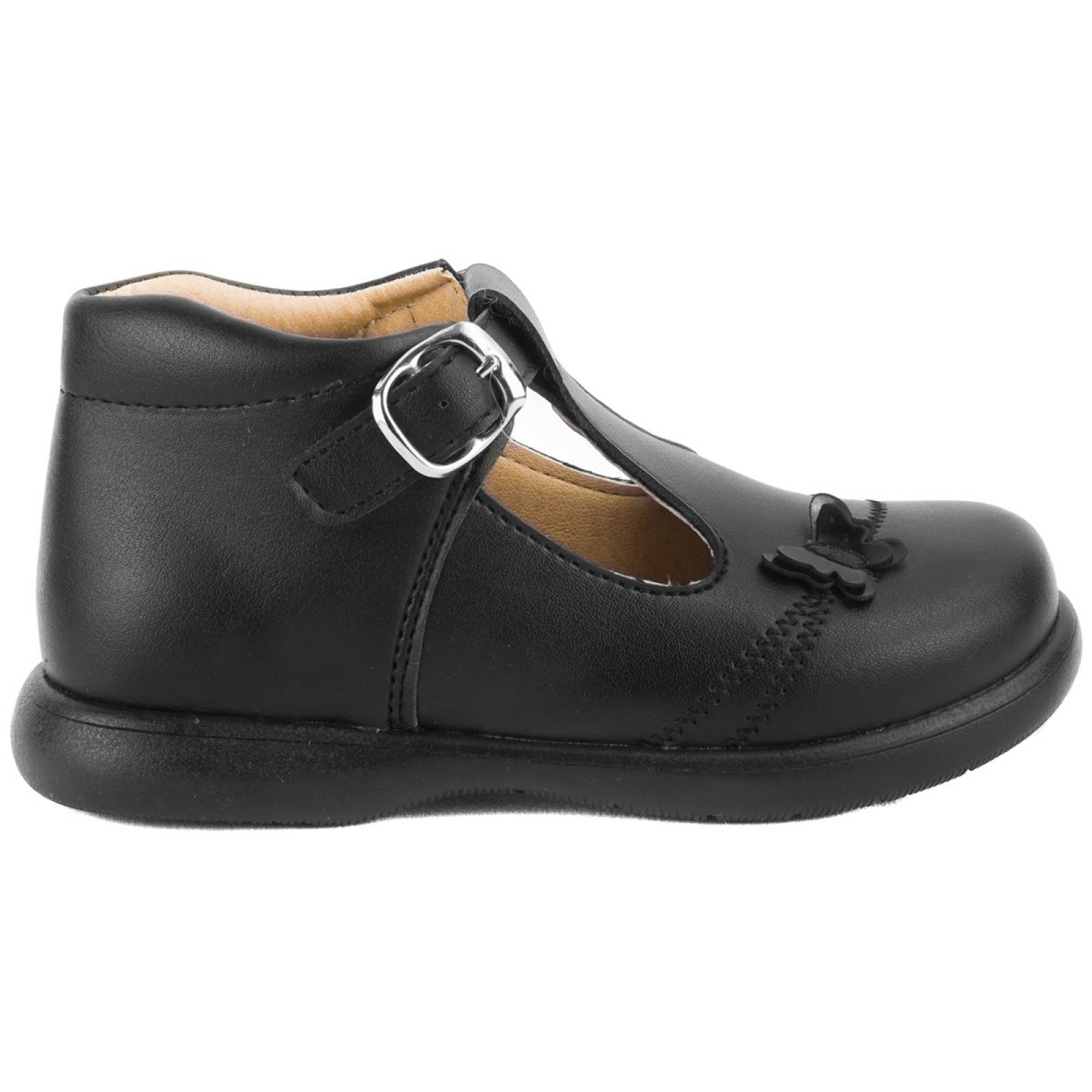 Zapatos Escolares Zapakids niña charol negro (18.0 -21.0)