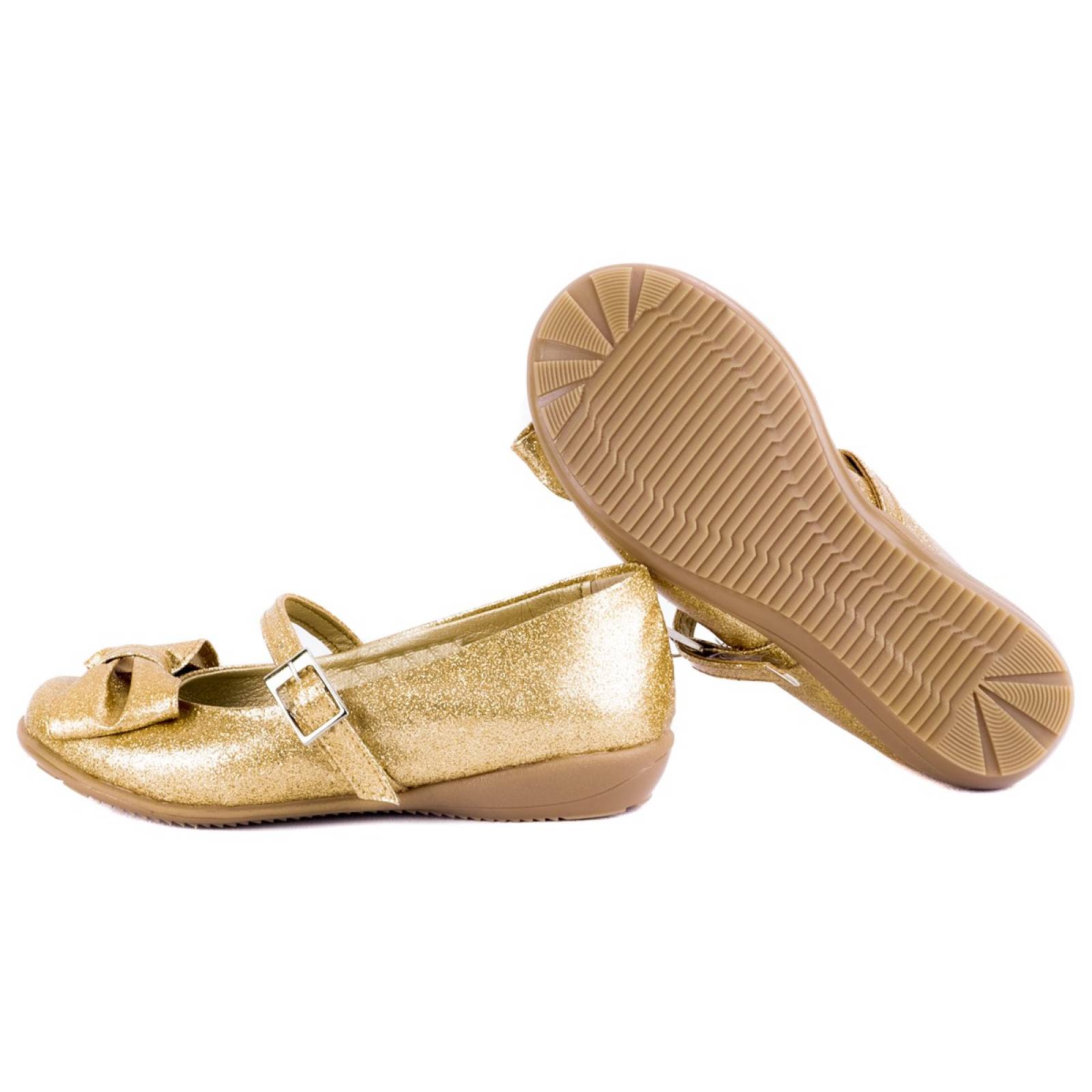 Zapato Princesa Bella Zapatillas Niñas 1092-O Oro 12 Al 21.5 (12.0 - 21.5)