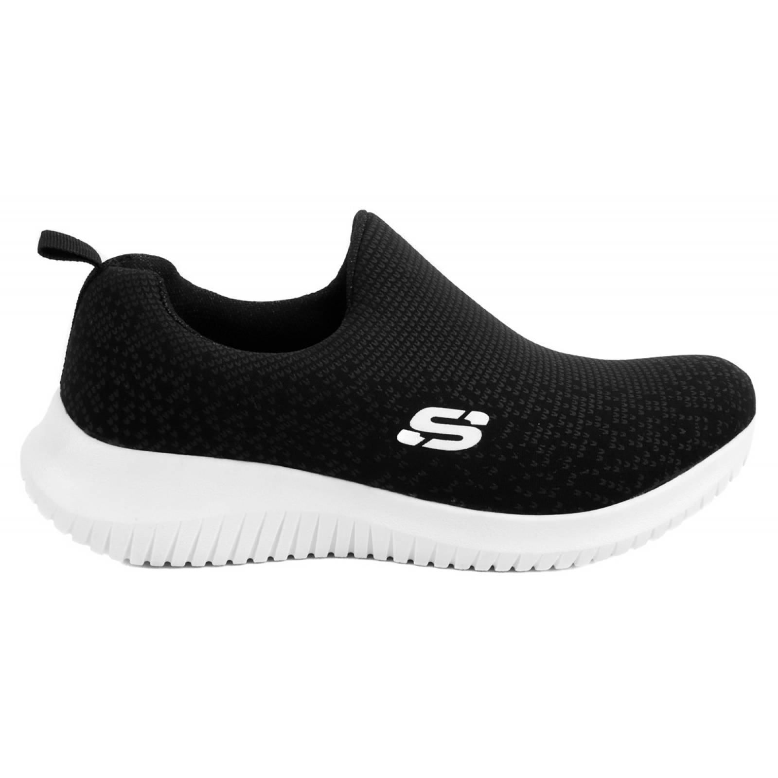 Tenis Mujer Deportivos Confort Slip On Cómodos Negro 110-NB.