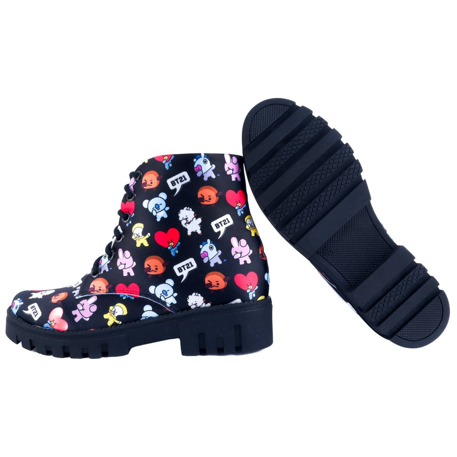 Bota Niña BT21 Personajes K-pop BTS Army Cómodas 900-N-BT21