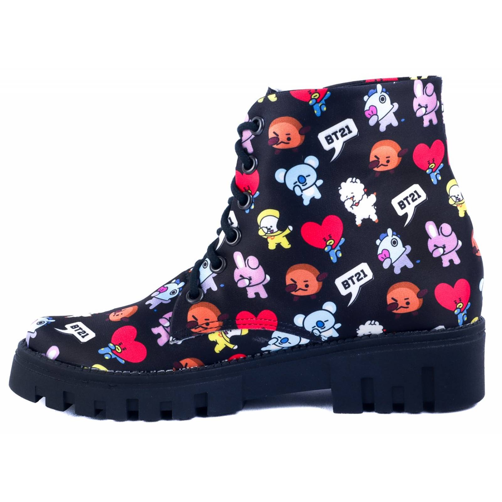 Bota Niña BT21 Personajes K-pop BTS Army Cómodas 900-N-BT21