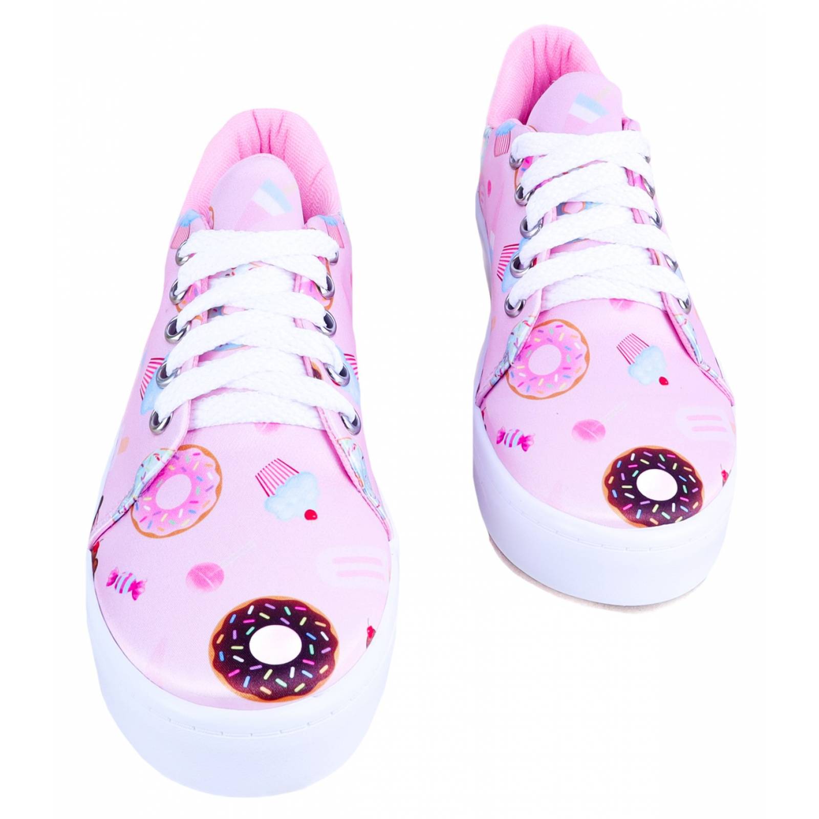 Tenis Niña Dulces Helados Cómodo Casual 301-RP Rosa Postres