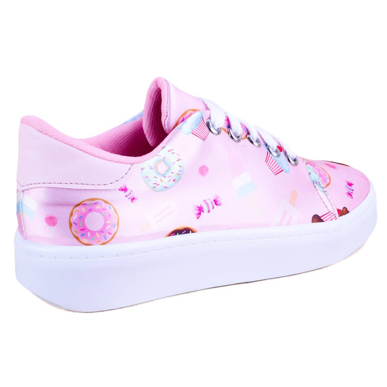 Tenis Niña Dulces Helados Cómodo Casual 301-RP Rosa Postres