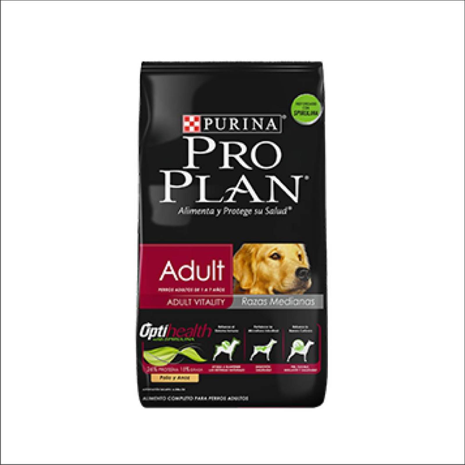 Alimento para perro ProPlan Adulto Razas Medianas de 13Kg 