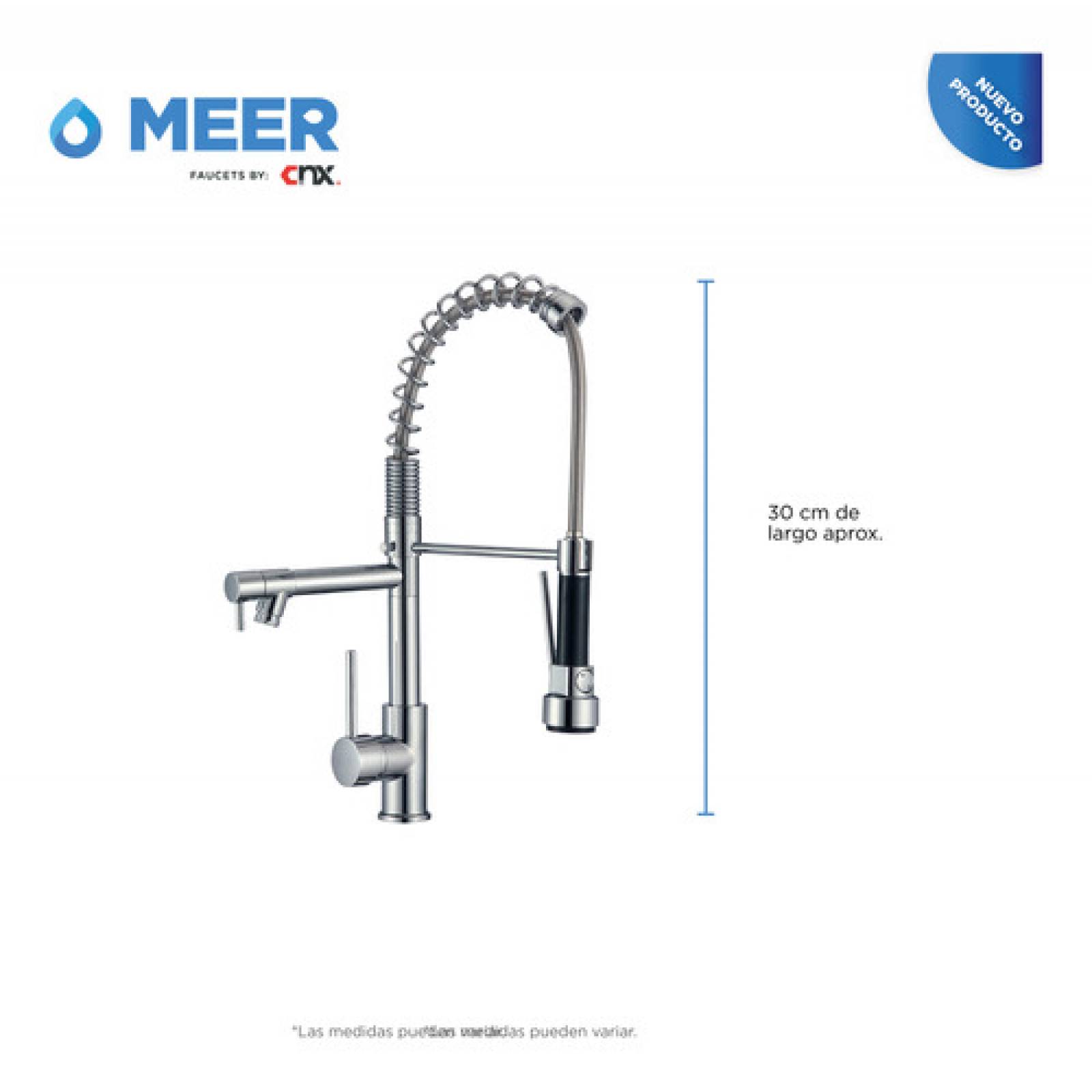 Tarja Sencilla Con Mezcladora Para Cocina De Acero Inoxidable Premium