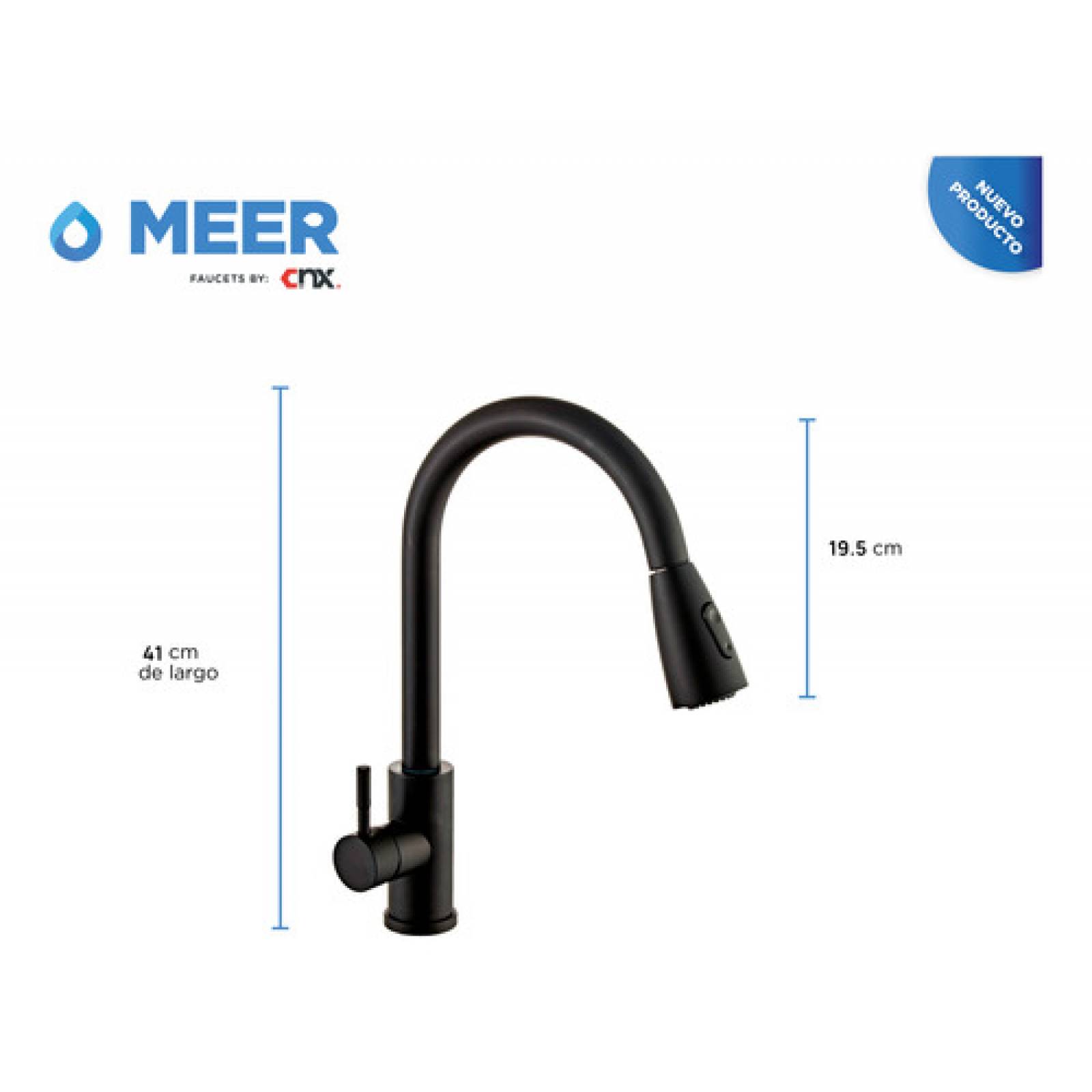 Tarja Doble de Acero Inoxidable color Negro Mate (84 cm x 48 cm) incluye Mezcladora y Kit de Instalación