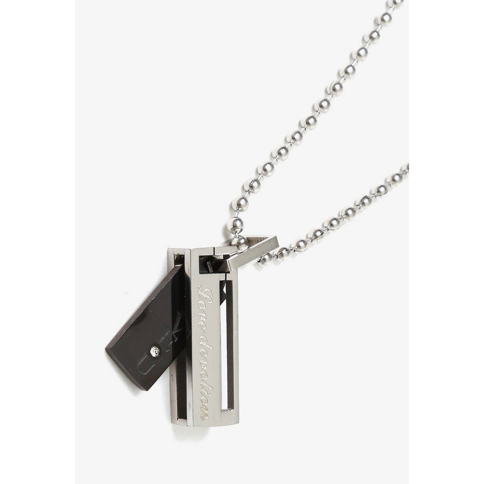 Cadena Caballero de Acero Inoxidable Amor - Gris