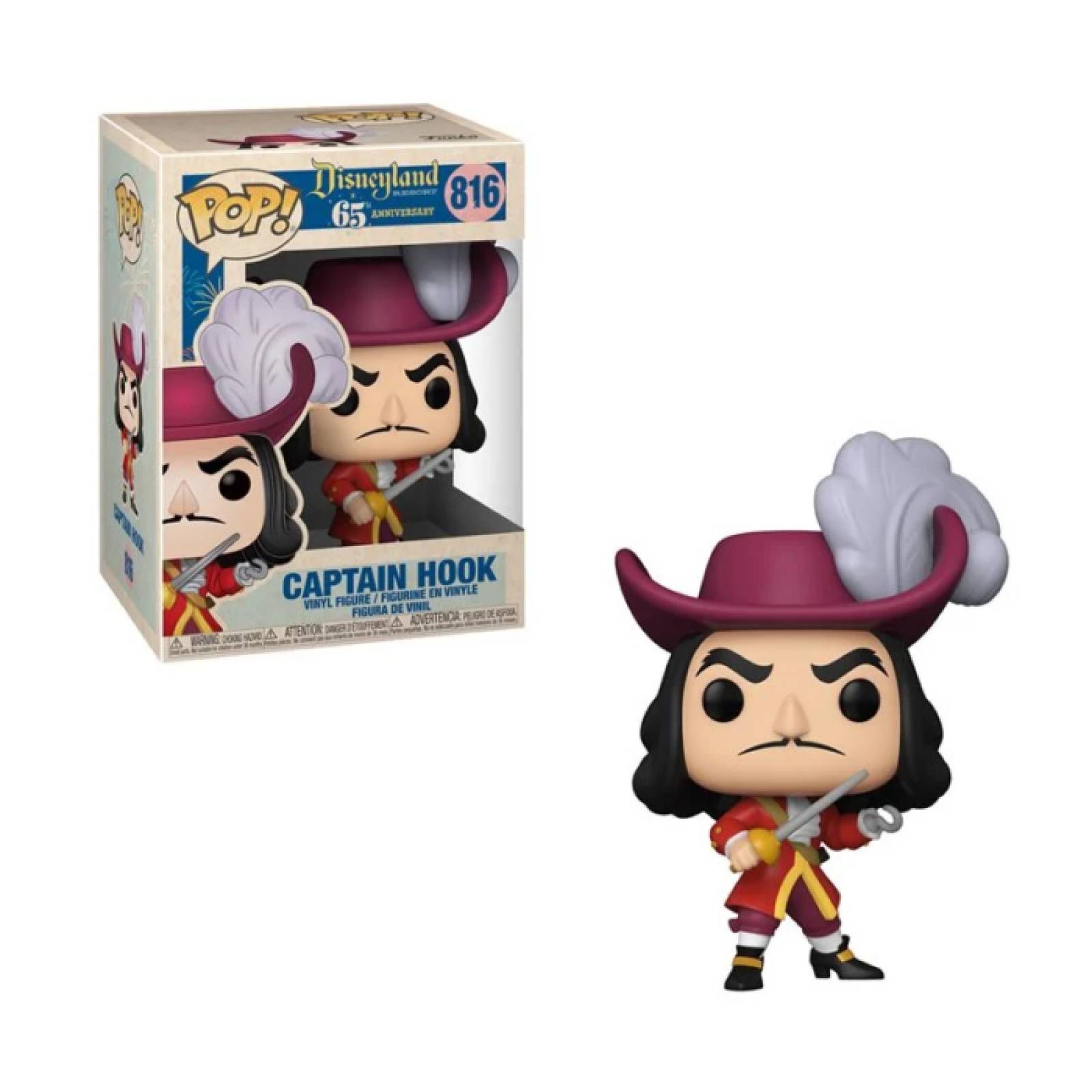 POP Disney: Disney 65 - Captain Hook (New Pose)