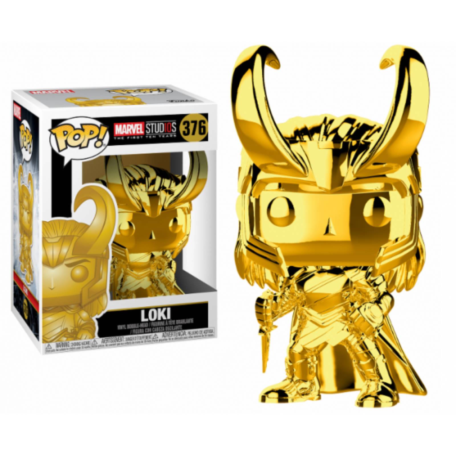 POP Marvel: MS 10 - Loki (Chrome)