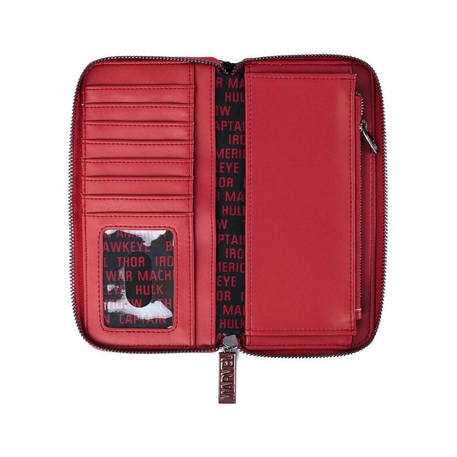 LF MARVEL ICONS ZIP AROUND WALLET