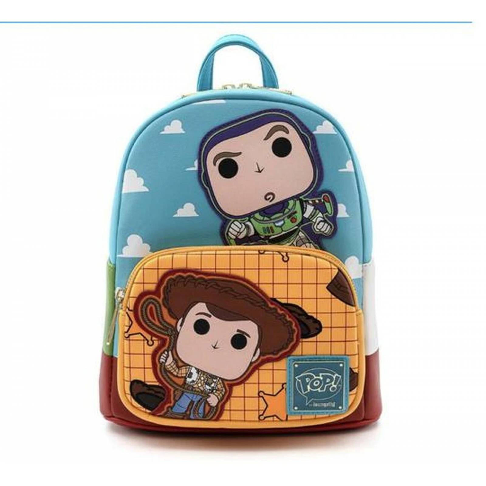 Pop by LF Pixar Toy Story Buzz and Woody Mini Backpack