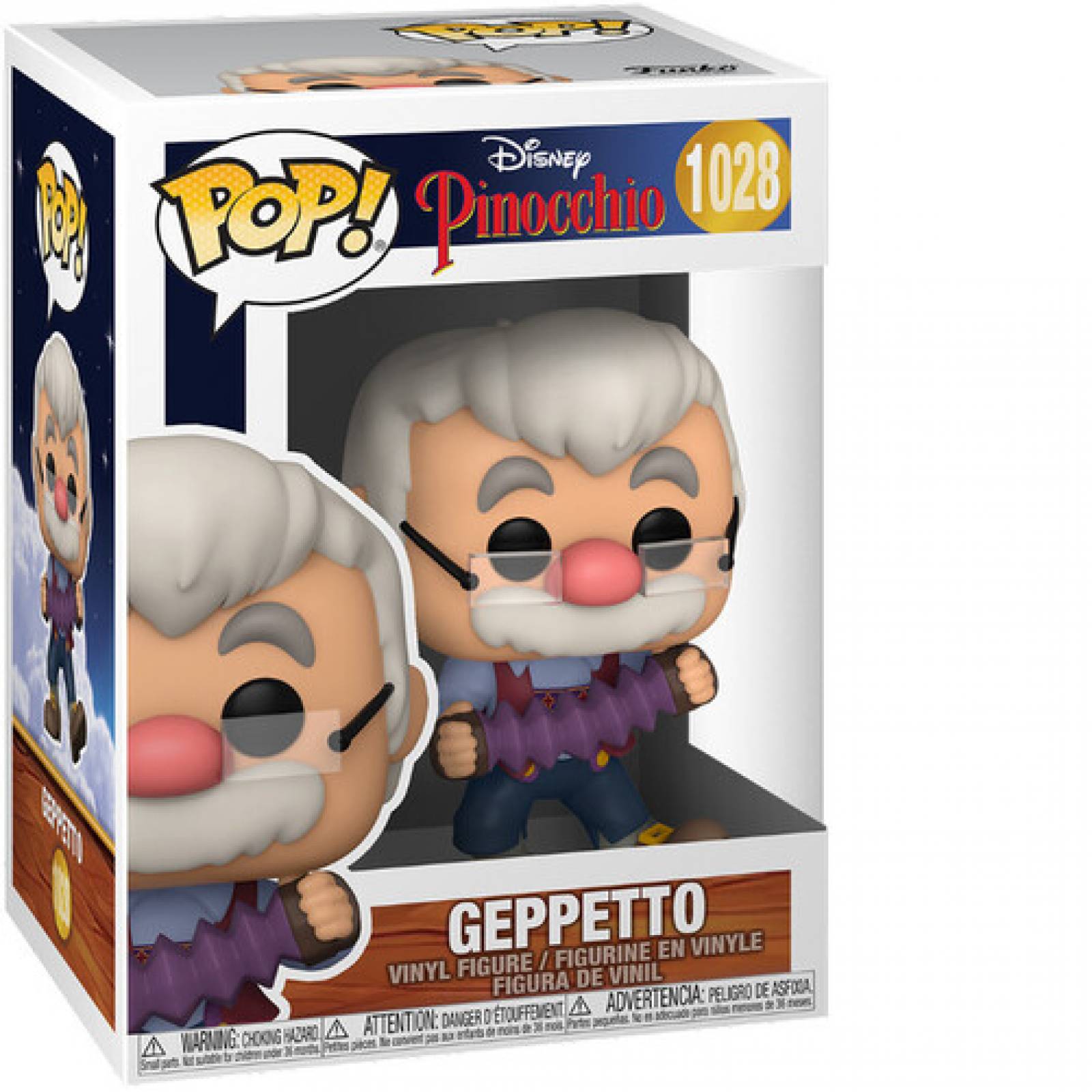 FUNKO POP Disney: Pinocchio - Geppetto W/Accrdion